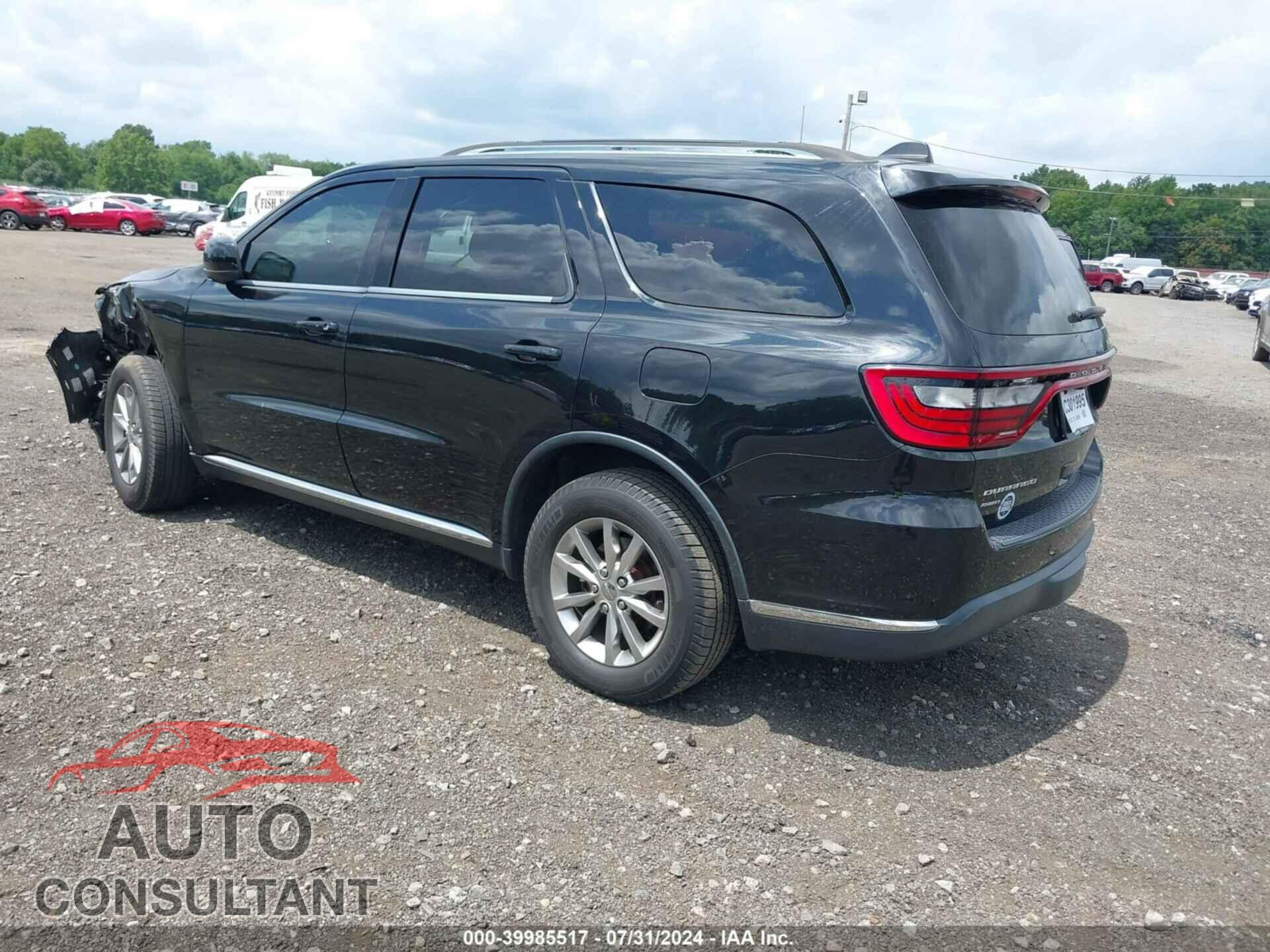 DODGE DURANGO 2017 - 1C4RDJAG2HC937441