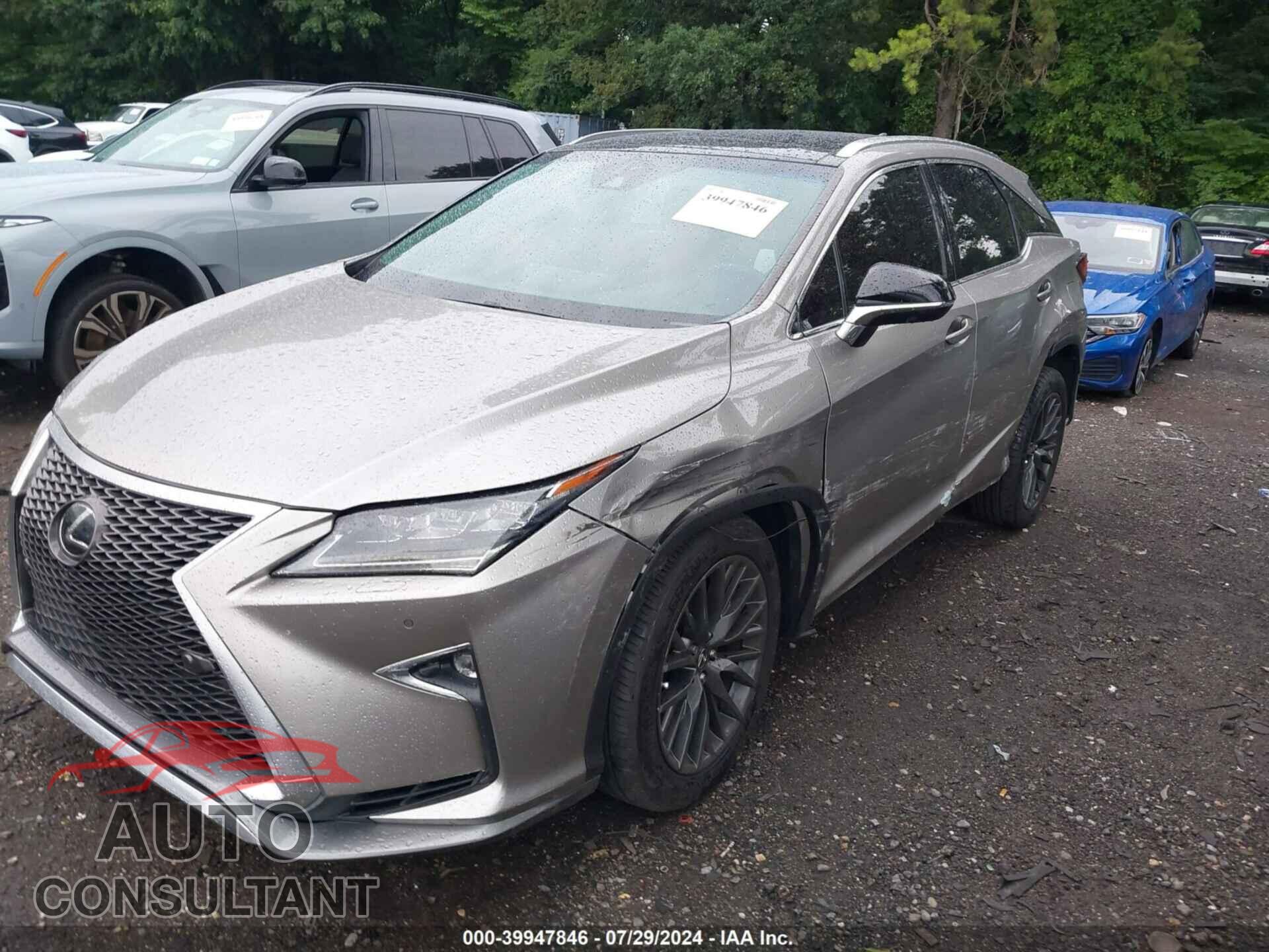 LEXUS RX 350 2017 - 2T2BZMCA1HC106982