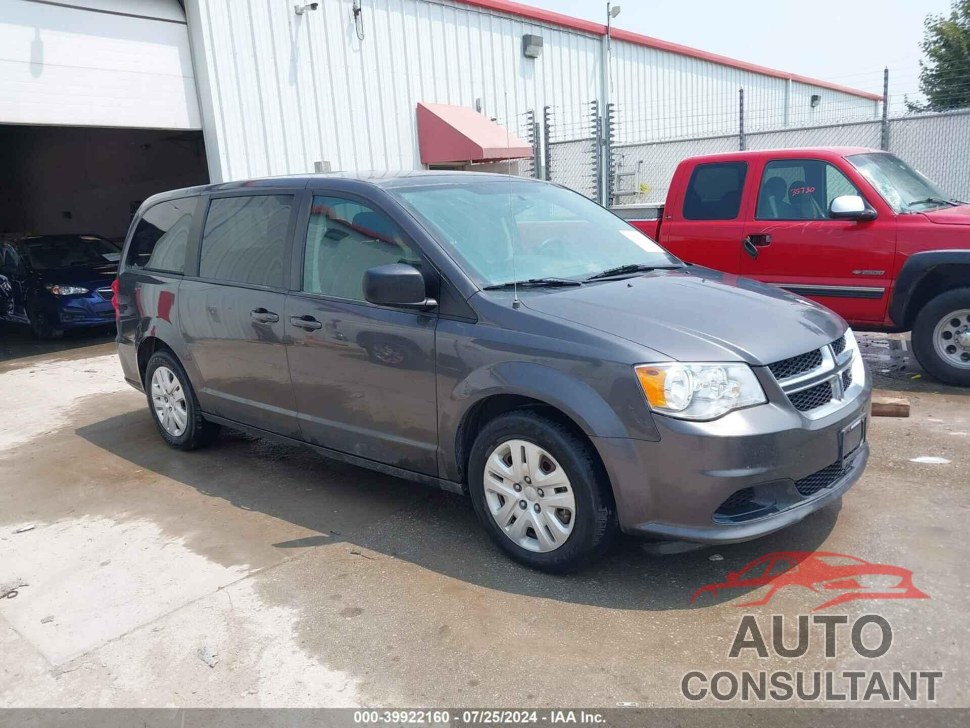 DODGE GRAND CARAVAN 2018 - 2C4RDGBG5JR151468