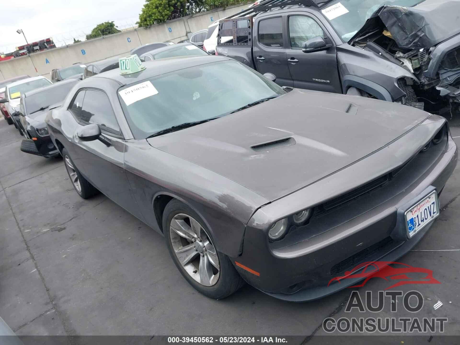 DODGE CHALLENGER 2016 - 2C3CDZAG0GH209976