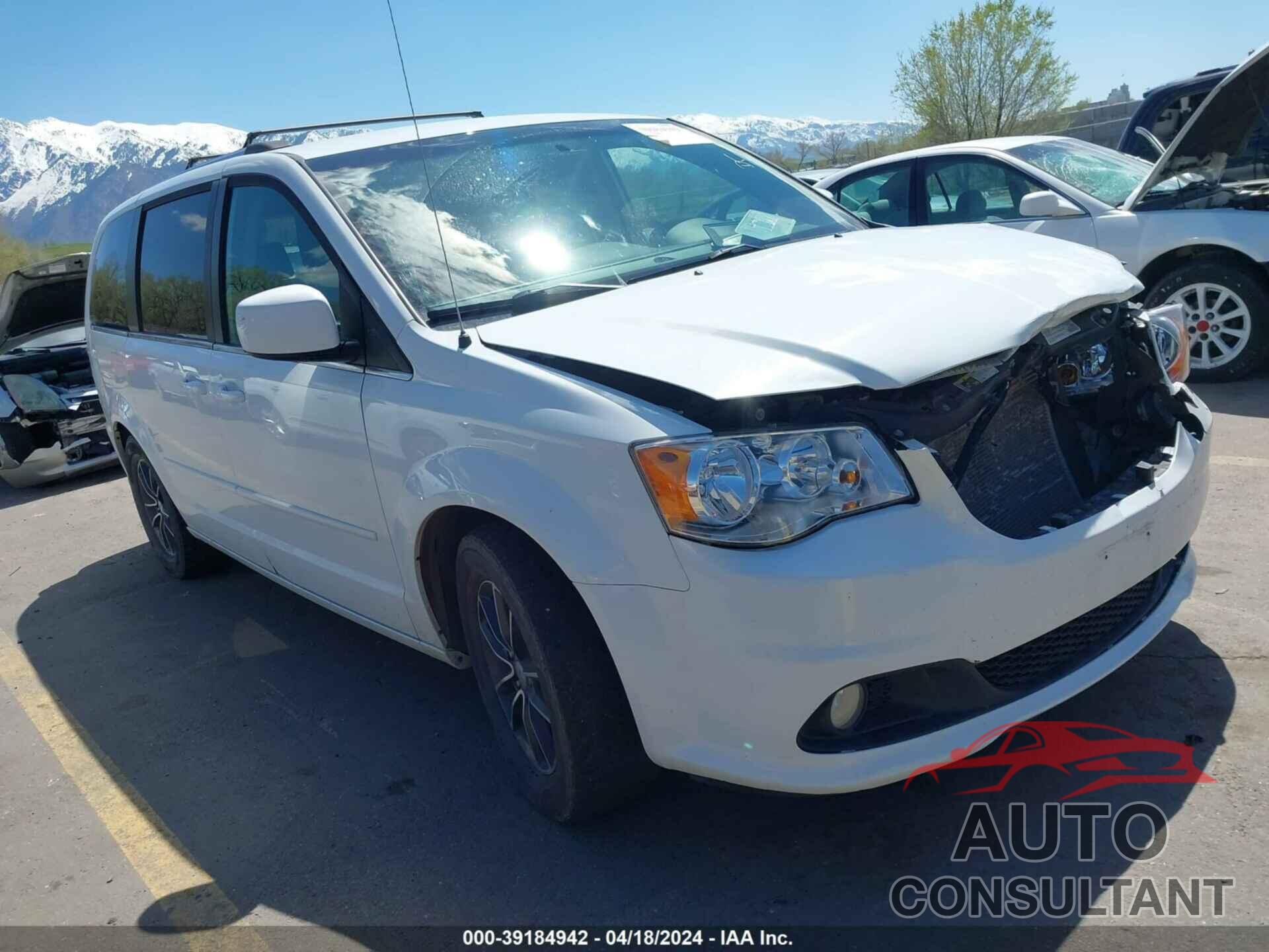 DODGE GRAND CARAVAN 2017 - 2C4RDGCG0HR827656