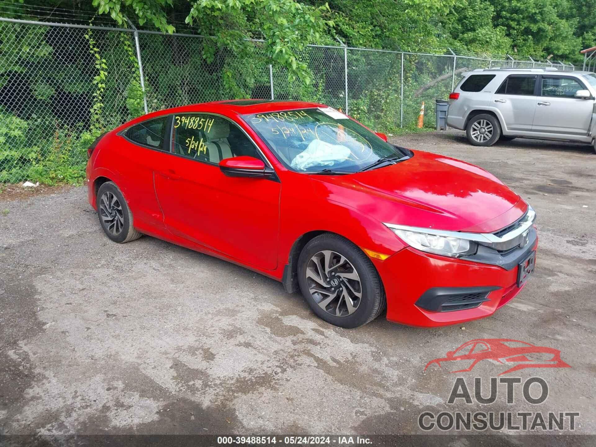 HONDA CIVIC 2017 - 2HGFC4B03HH302199