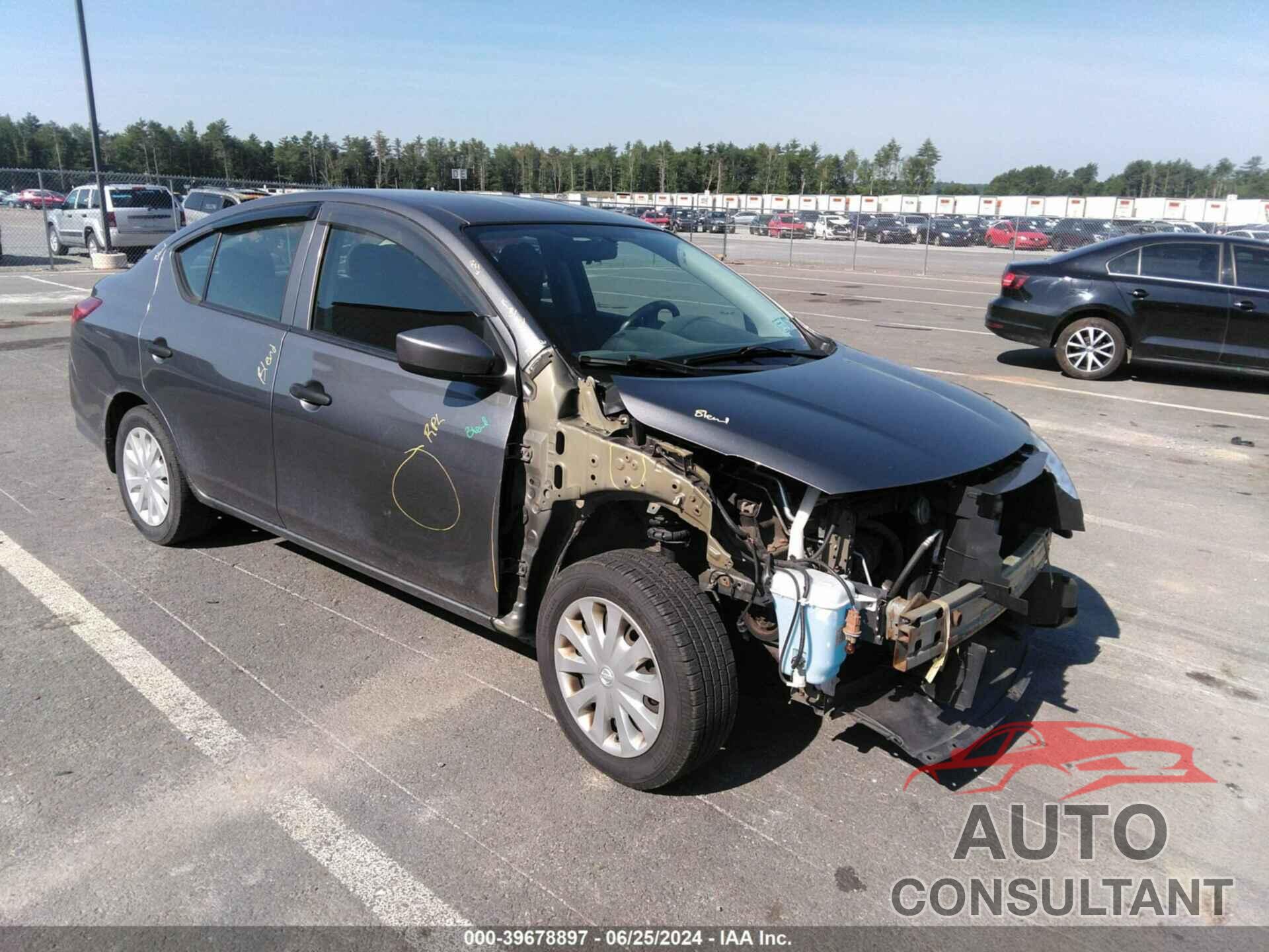 NISSAN VERSA 2016 - 3N1CN7AP4GL862365