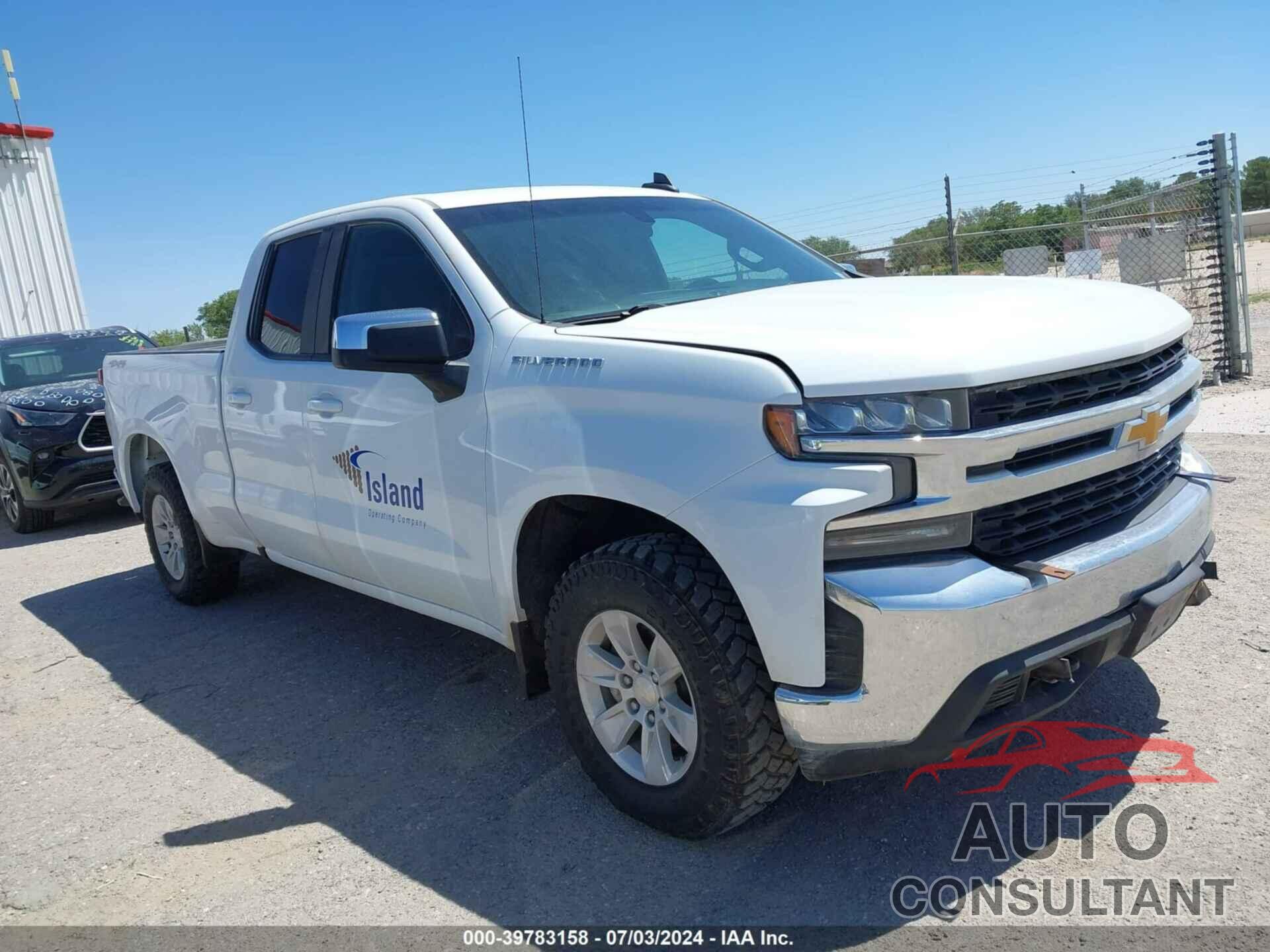 CHEVROLET SILVERADO 1500 2020 - 1GCRYDED7LZ222019