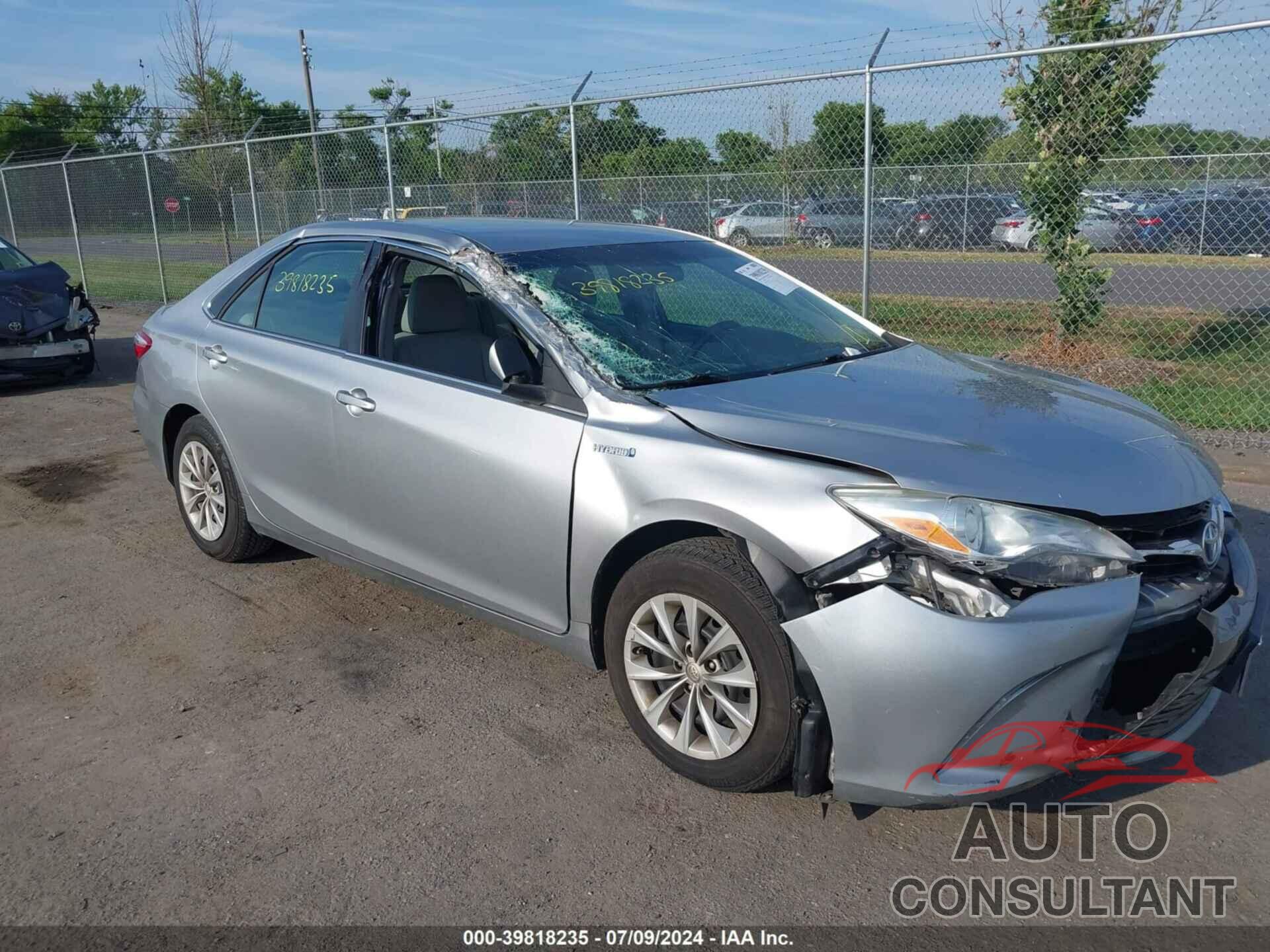 TOYOTA CAMRY HYBRID 2016 - 4T1BD1FK9GU184493