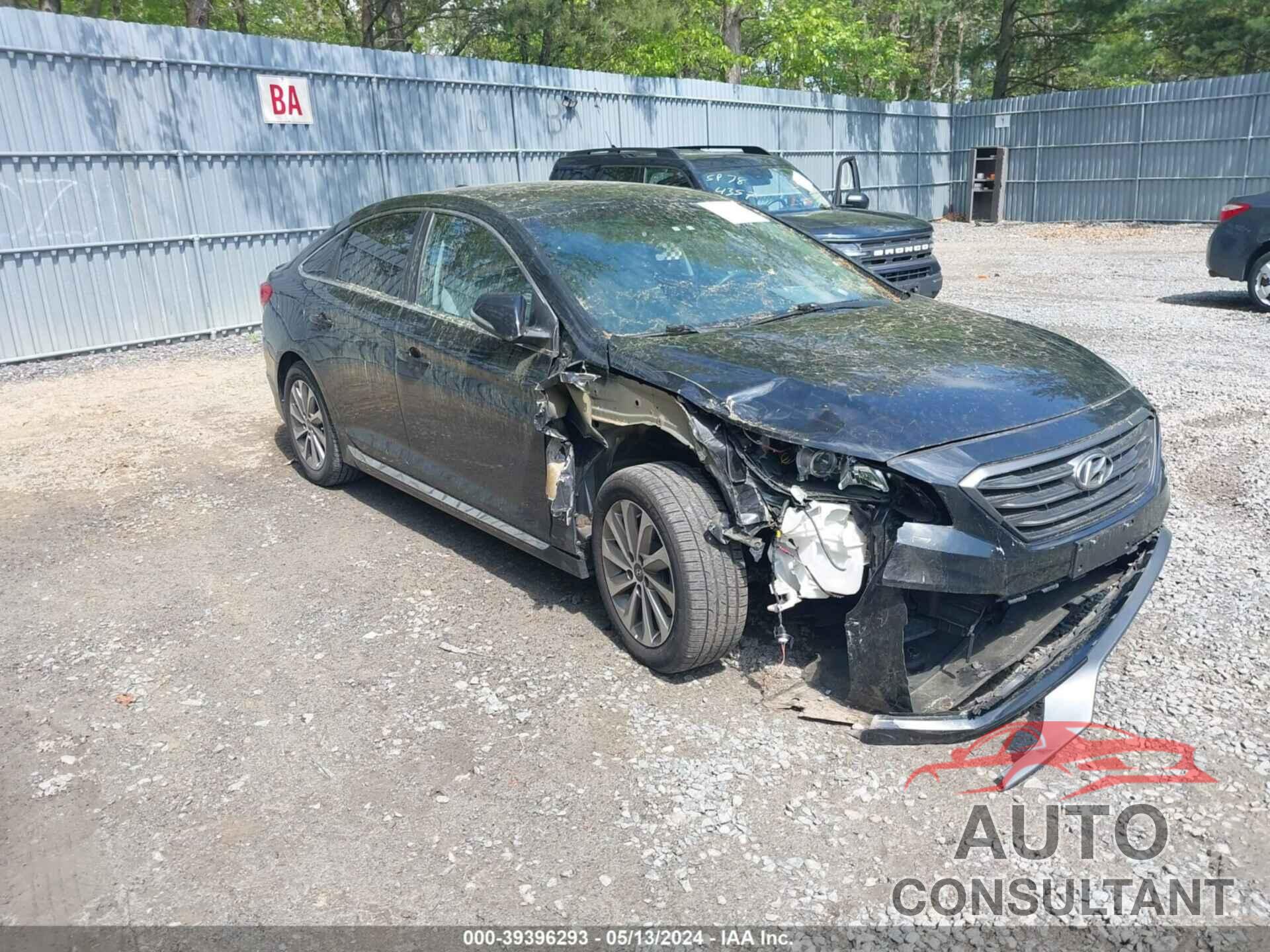 HYUNDAI SONATA 2017 - 5NPE34AF3HH453972