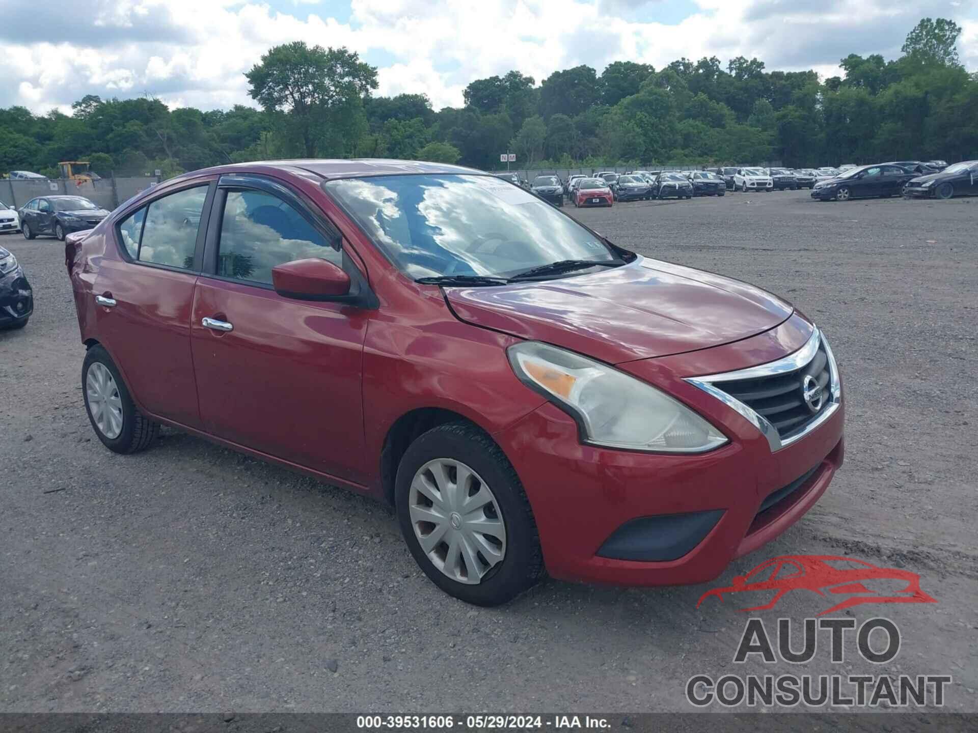 NISSAN VERSA 2016 - 3N1CN7AP7GL814438