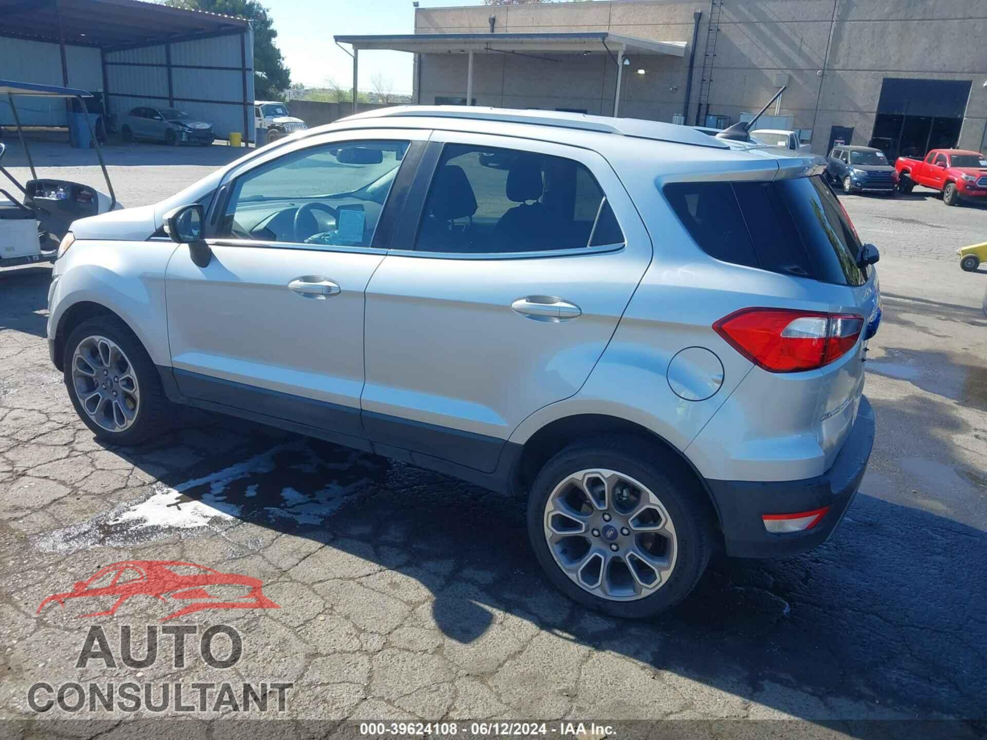 FORD ECOSPORT 2020 - MAJ6S3KL8LC362759