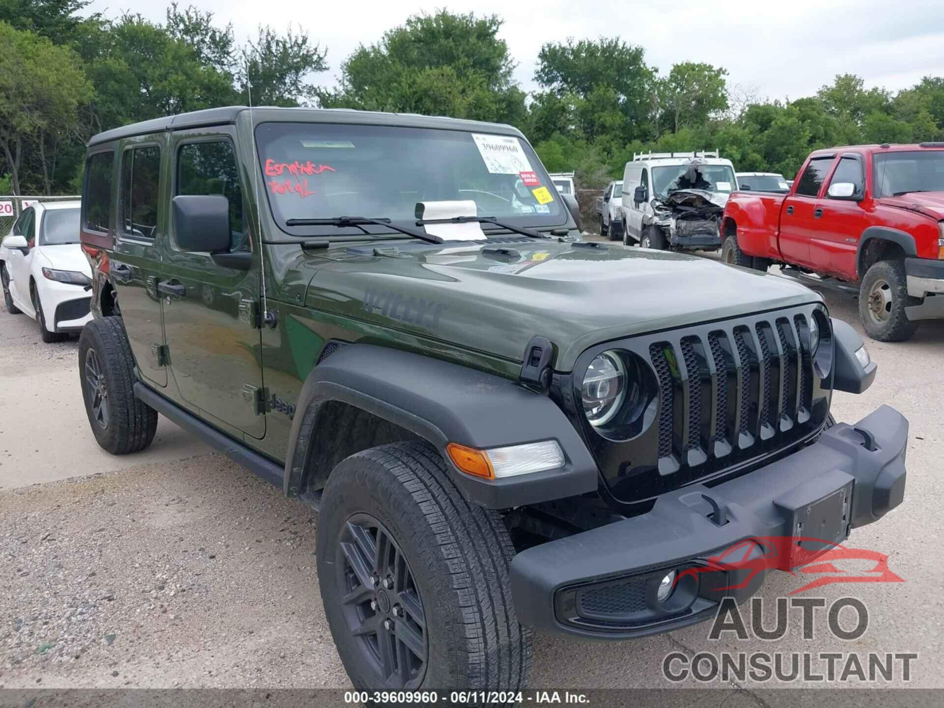 JEEP WRANGLER UNLIMITED 2022 - 1C4HJXDN9NW163460
