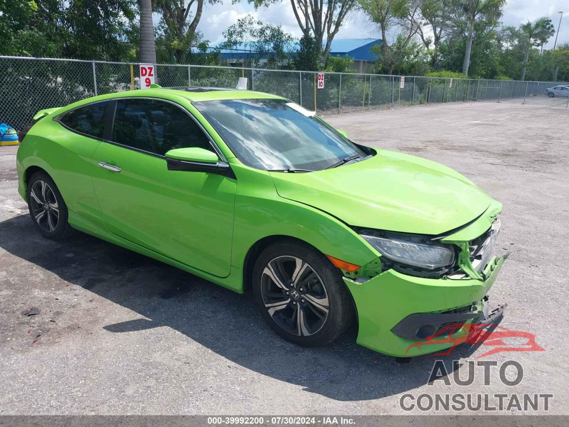 HONDA CIVIC 2016 - 2HGFC3B98GH360218