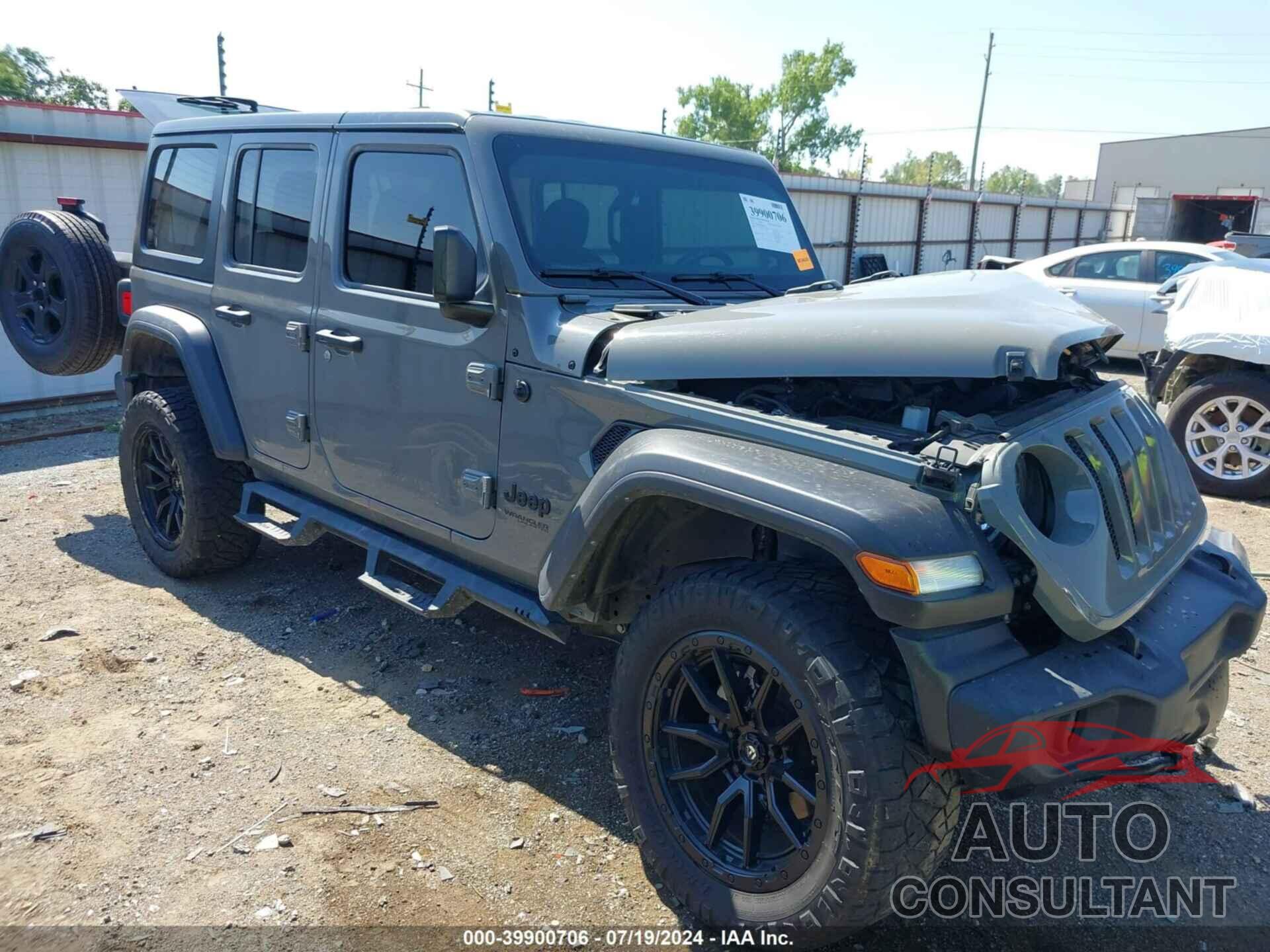 JEEP WRANGLER UNLIMITED 2022 - 1C4HJXDM0NW256150