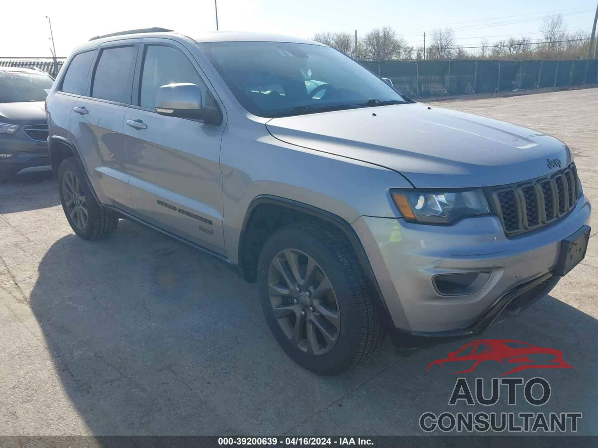 JEEP GRAND CHEROKEE 2016 - 1C4RJFBG9GC472059