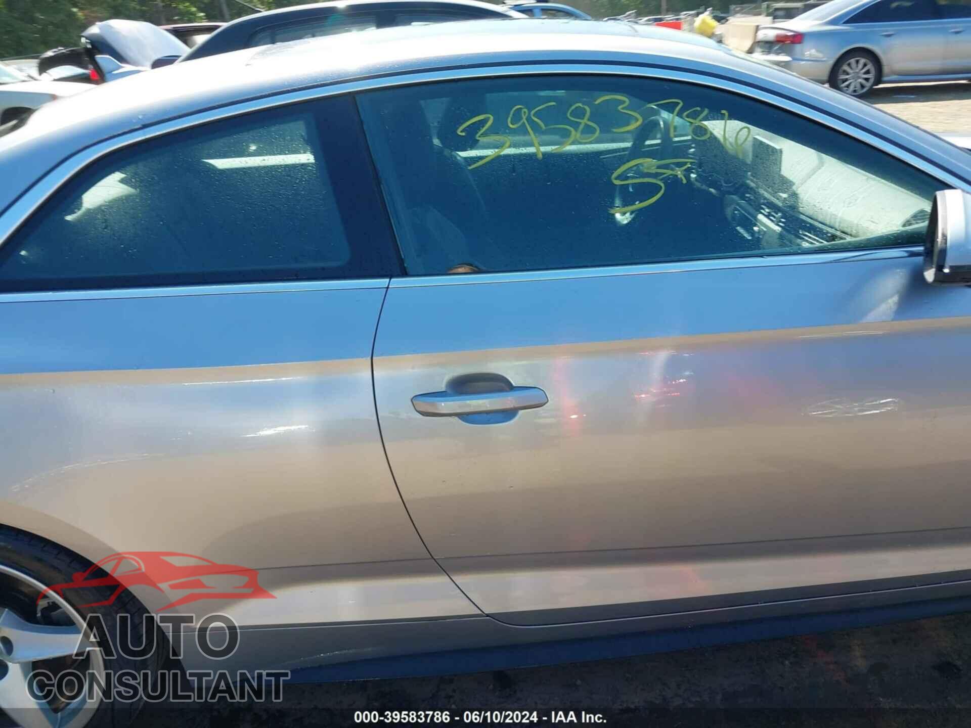 AUDI A5 2018 - WAUTNAF58JA019847