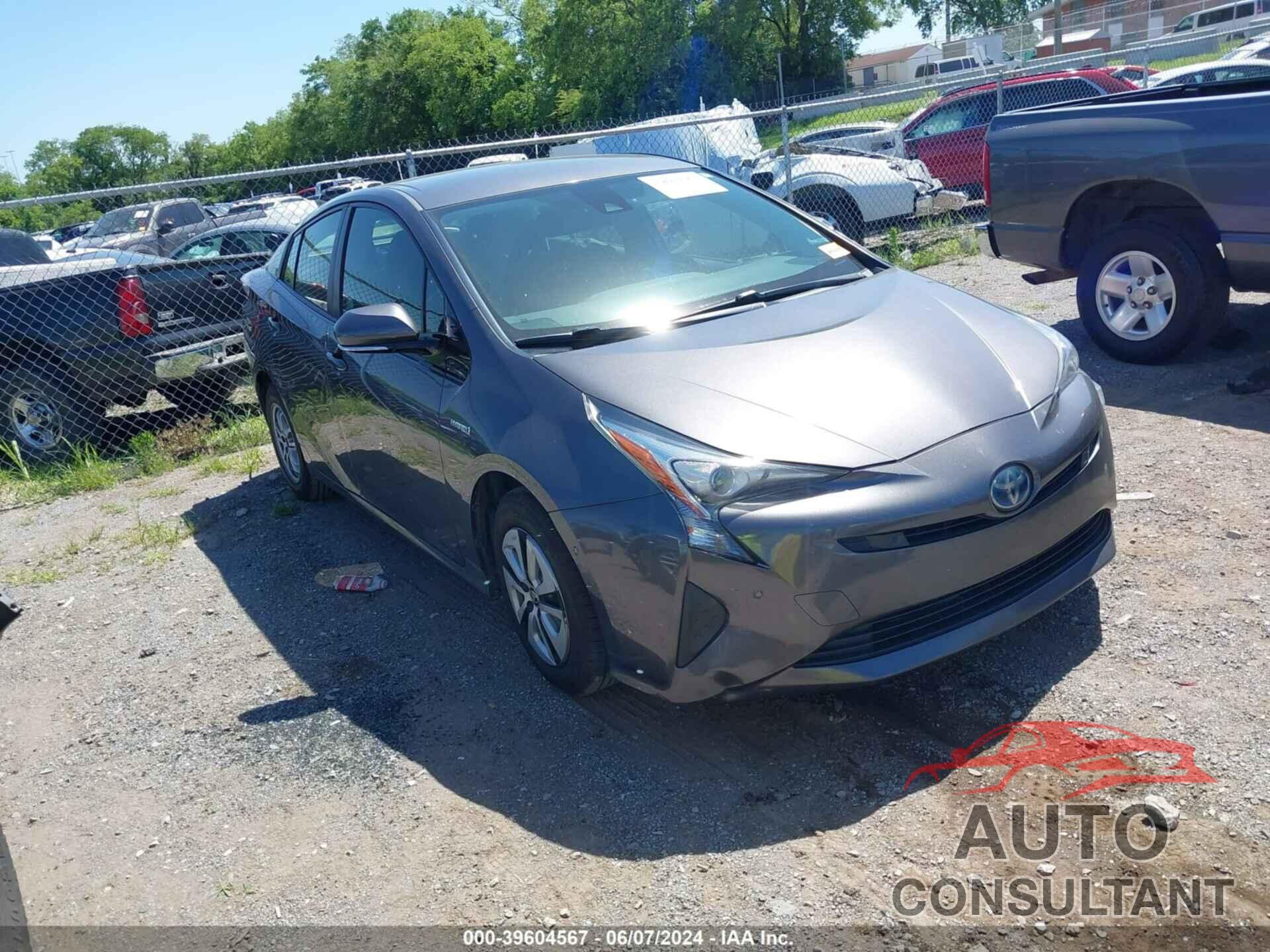 TOYOTA PRIUS 2018 - JTDKBRFU4J3596554