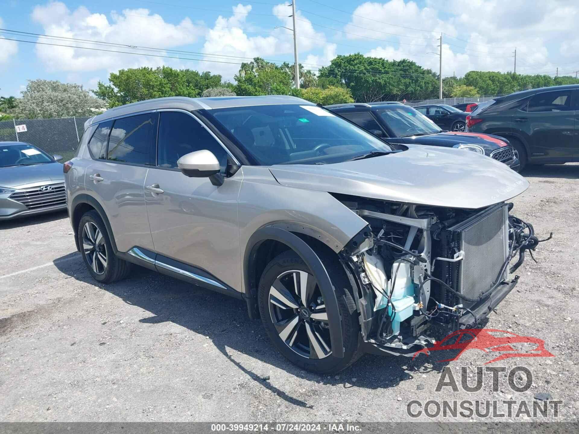 NISSAN ROGUE 2022 - JN8BT3DC5NW121136