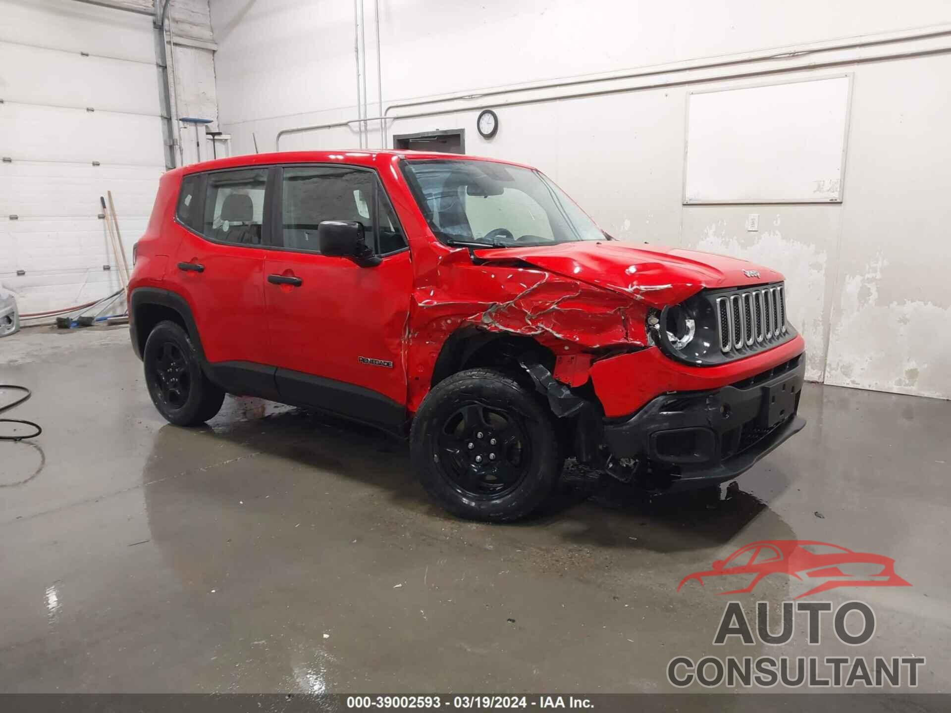 JEEP RENEGADE 2017 - ZACCJAAH7HPG17891