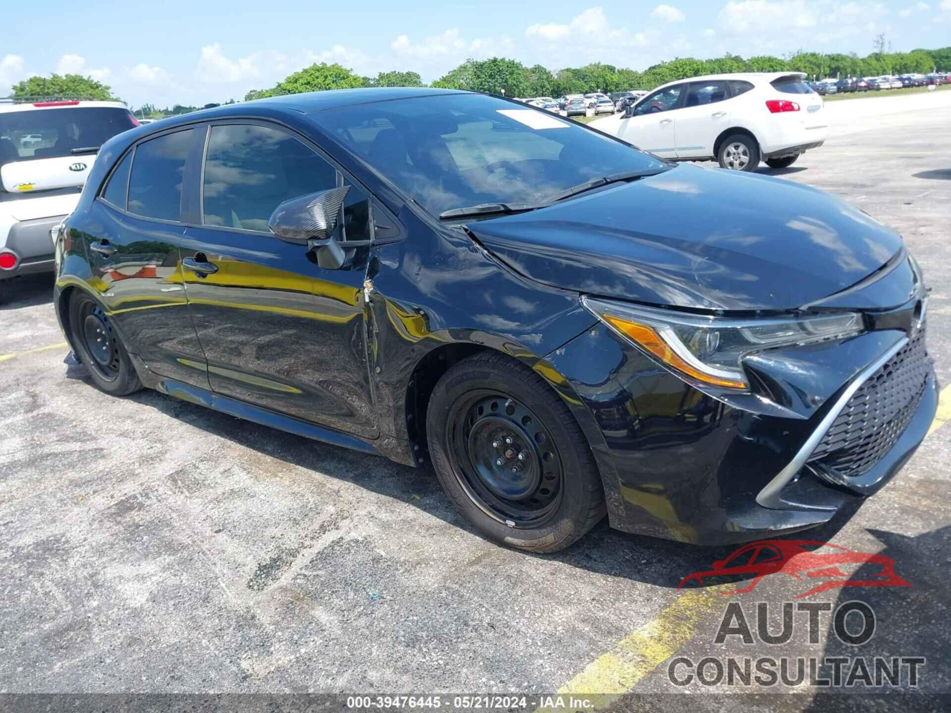 TOYOTA COROLLA 2020 - JTNA4RBE6L3099590
