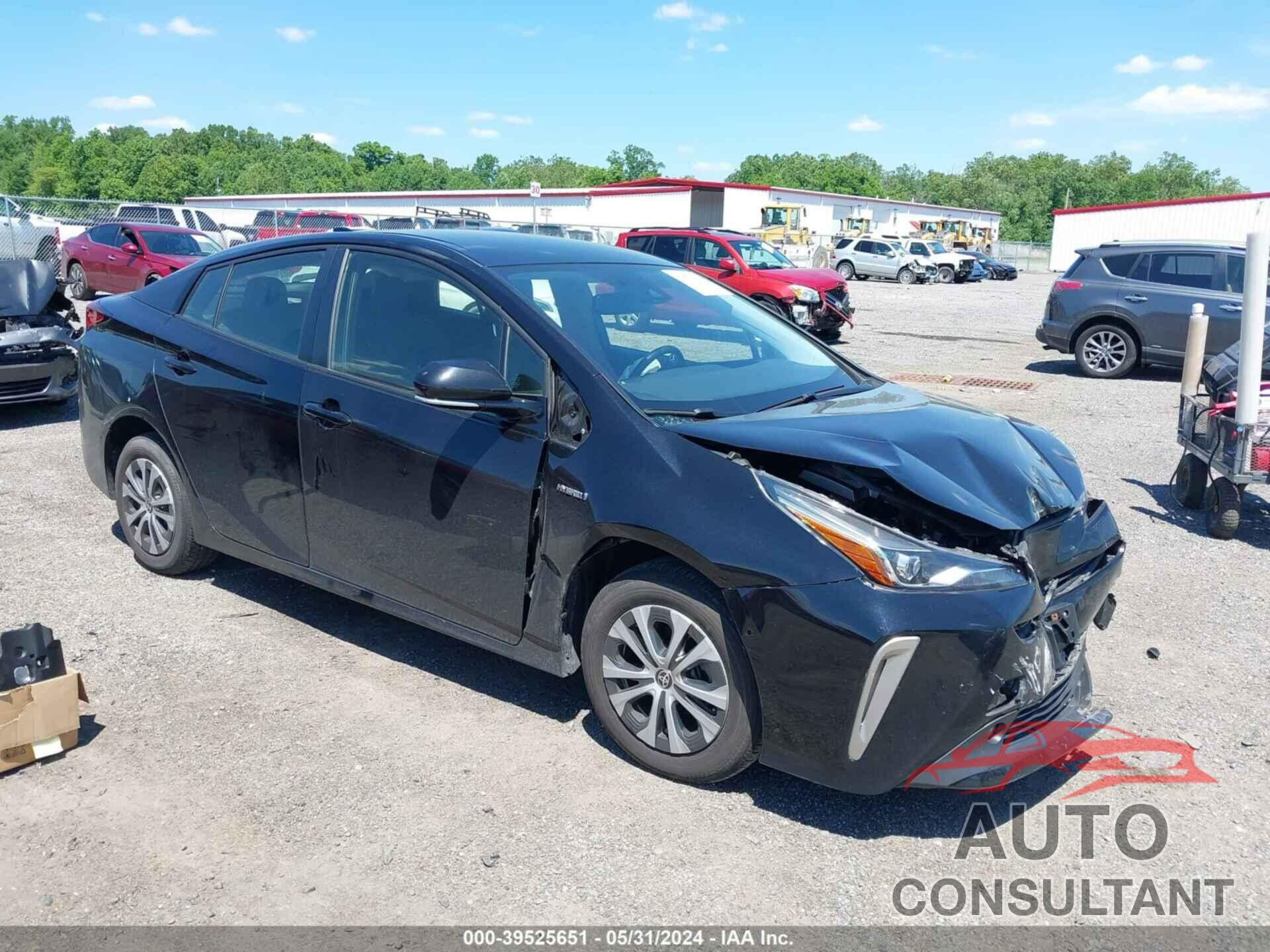 TOYOTA PRIUS 2020 - JTDL9RFU3L3018979