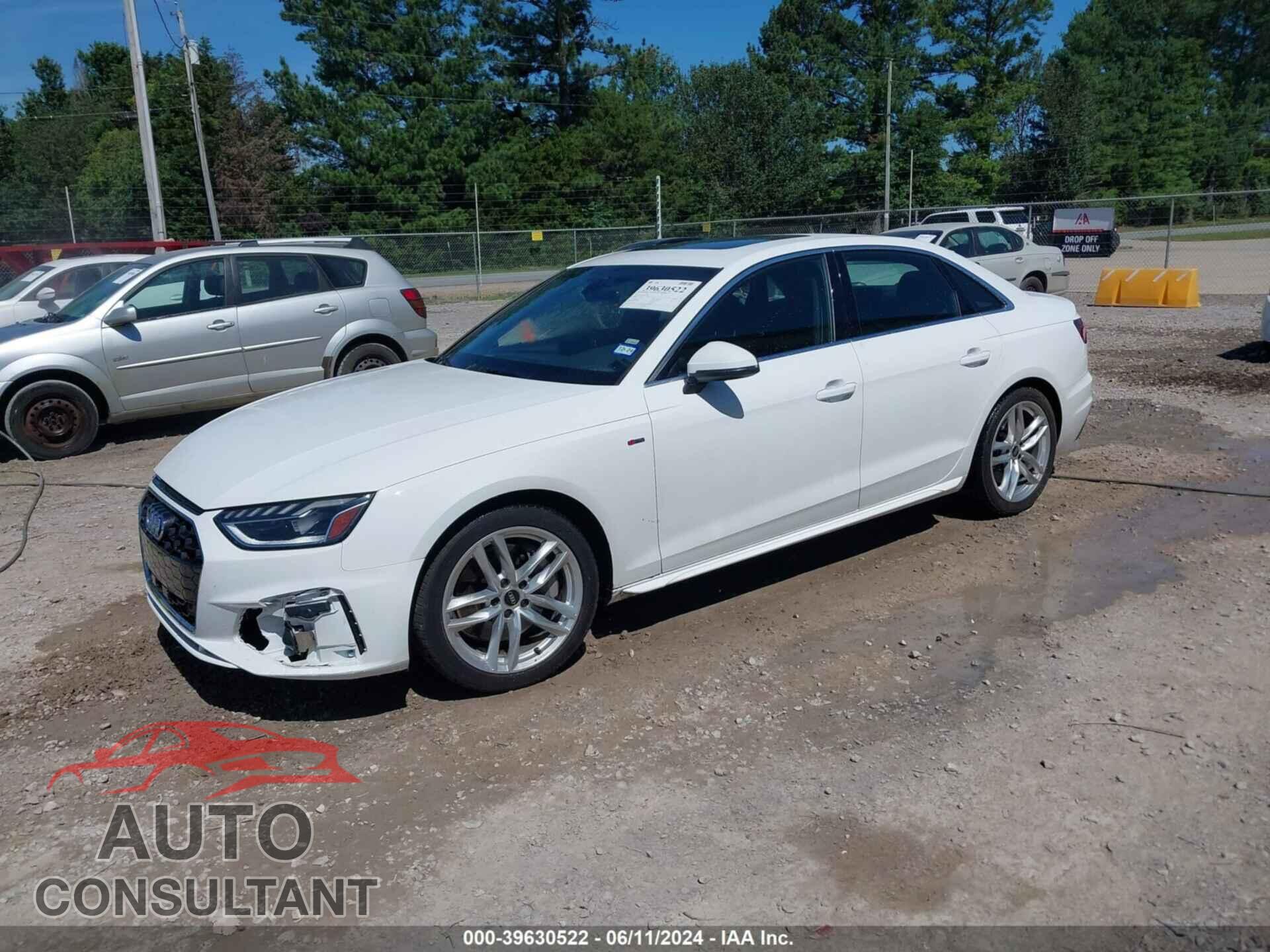 AUDI A4 2023 - WAUEAAF44PN005540
