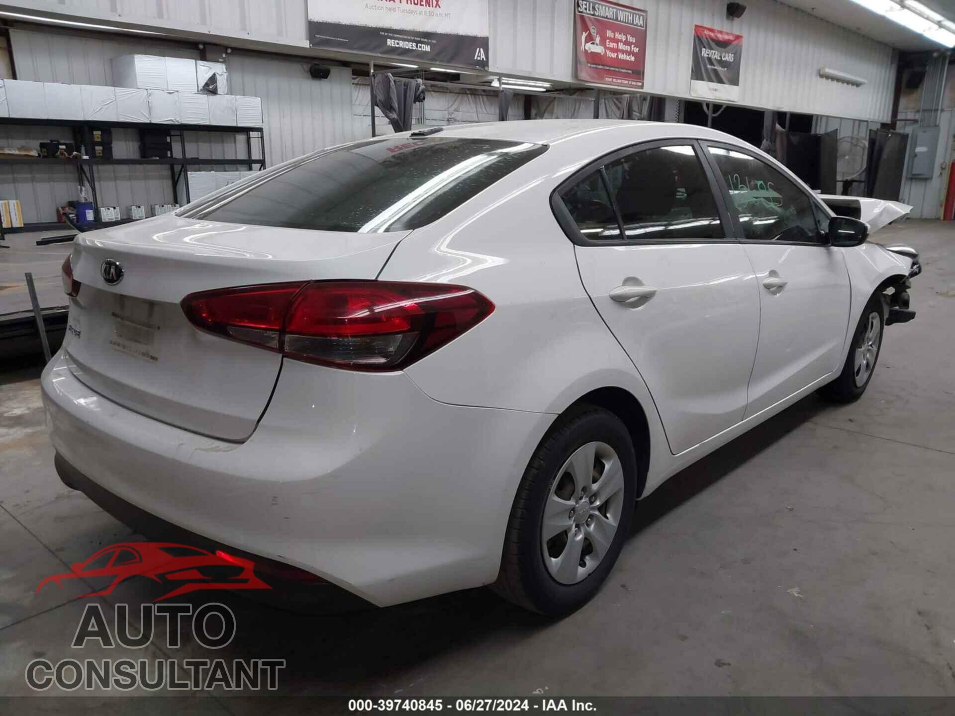 KIA FORTE 2017 - 3KPFK4A77HE154165