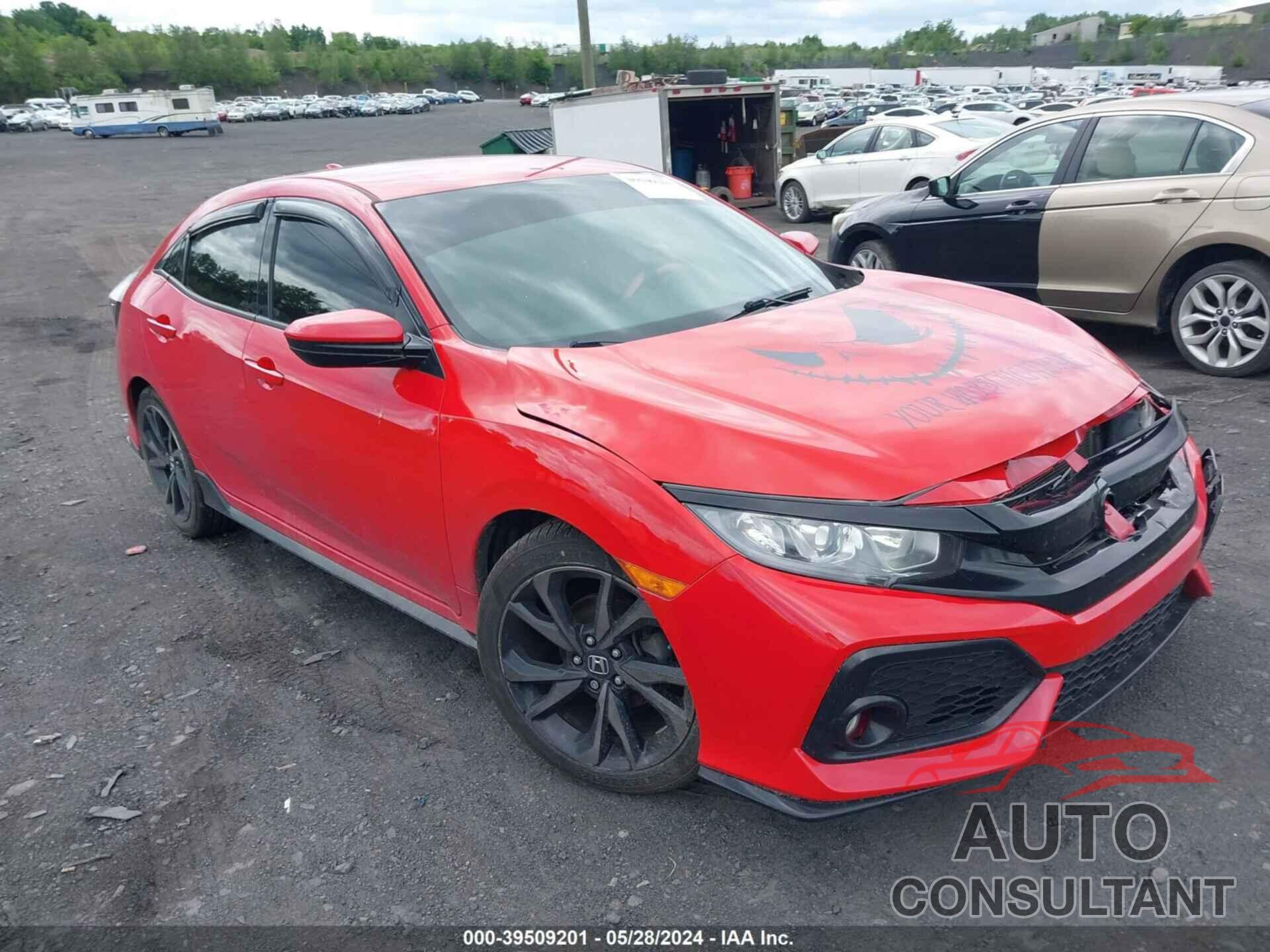 HONDA CIVIC 2018 - SHHFK7G49JU207994