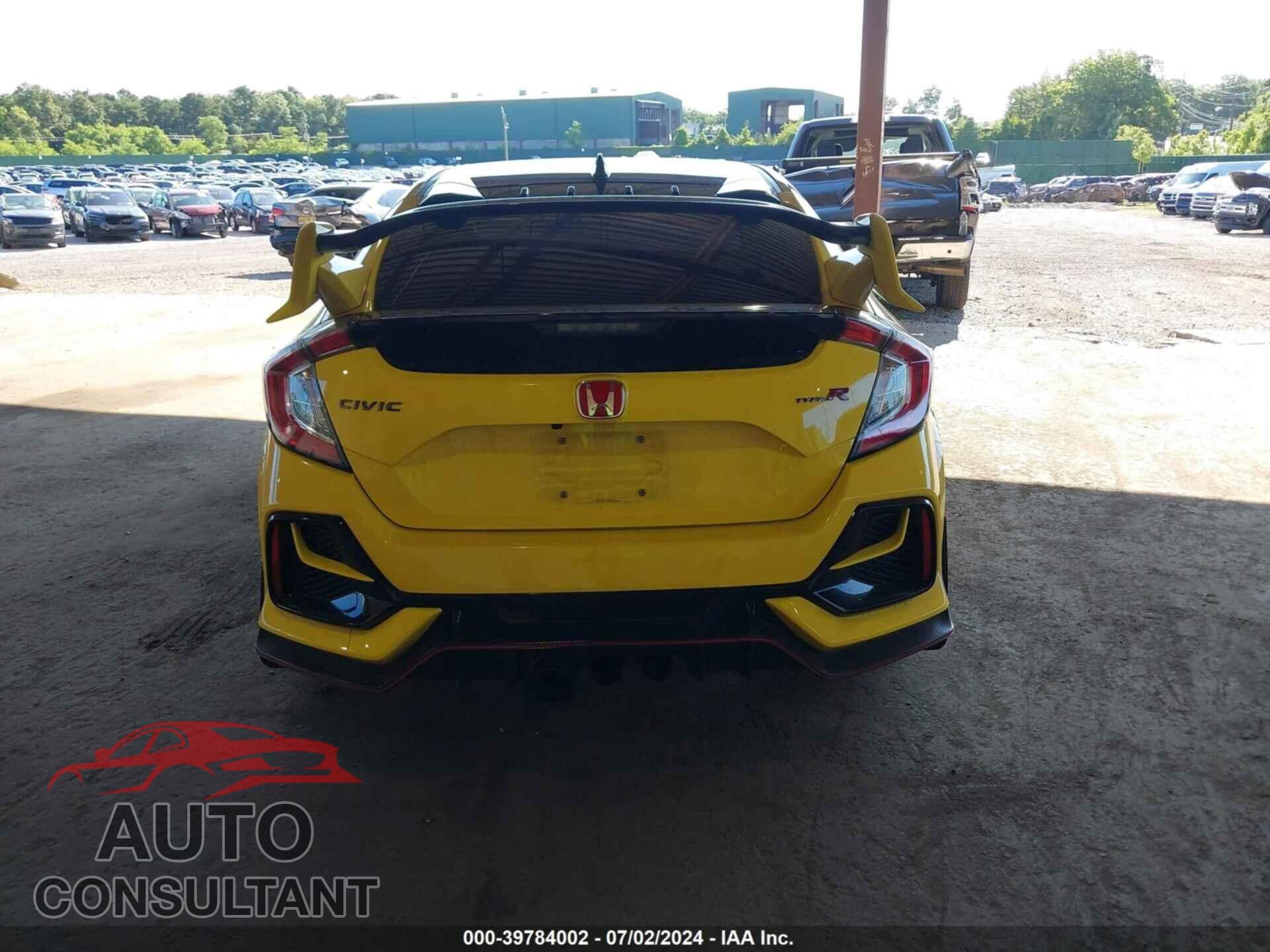 HONDA CIVIC TYPE R 2021 - SHHFK8G05MU204338