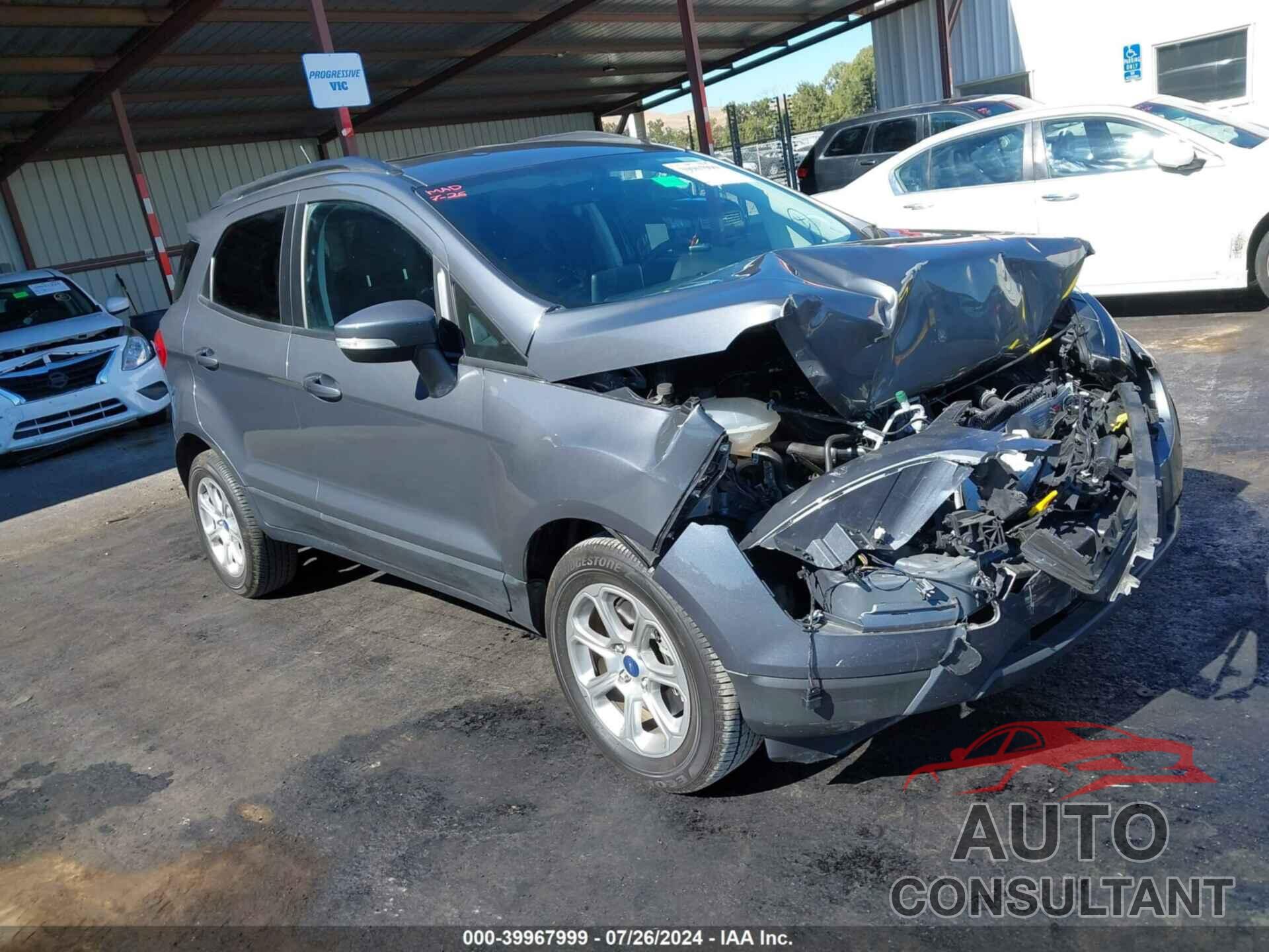 FORD ECOSPORT 2021 - MAJ3S2GE9MC444203