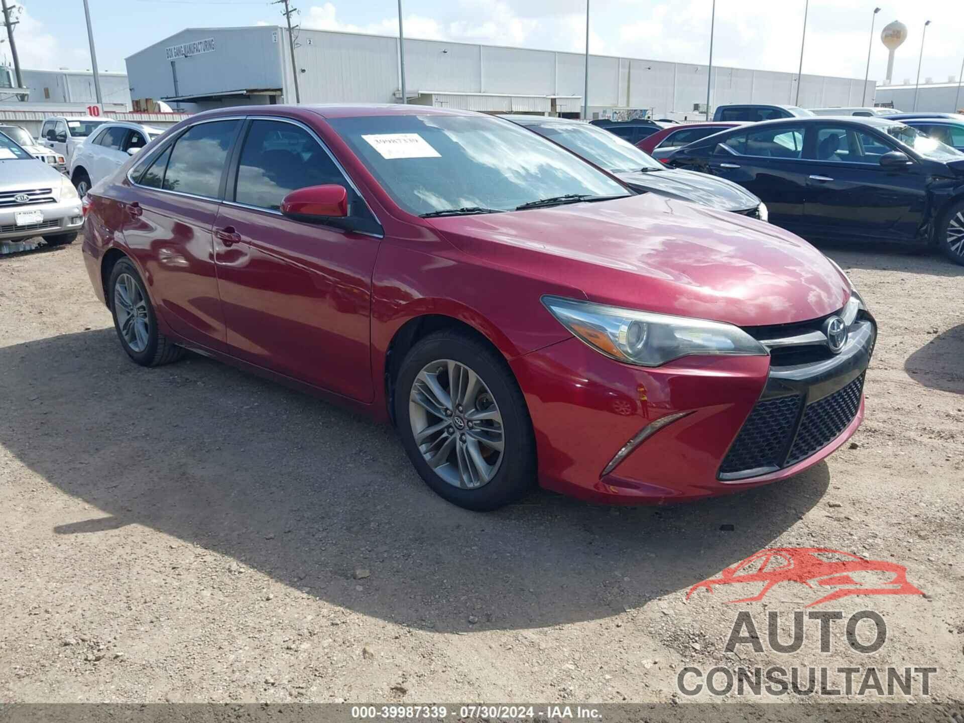 TOYOTA CAMRY 2017 - 4T1BF1FK6HU776946