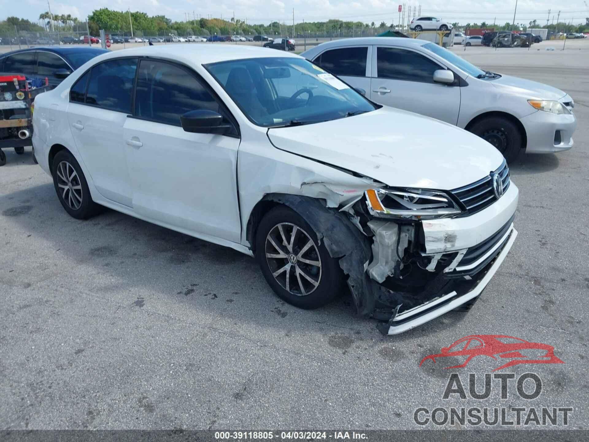VOLKSWAGEN JETTA 2016 - 3VWD67AJ3GM263622