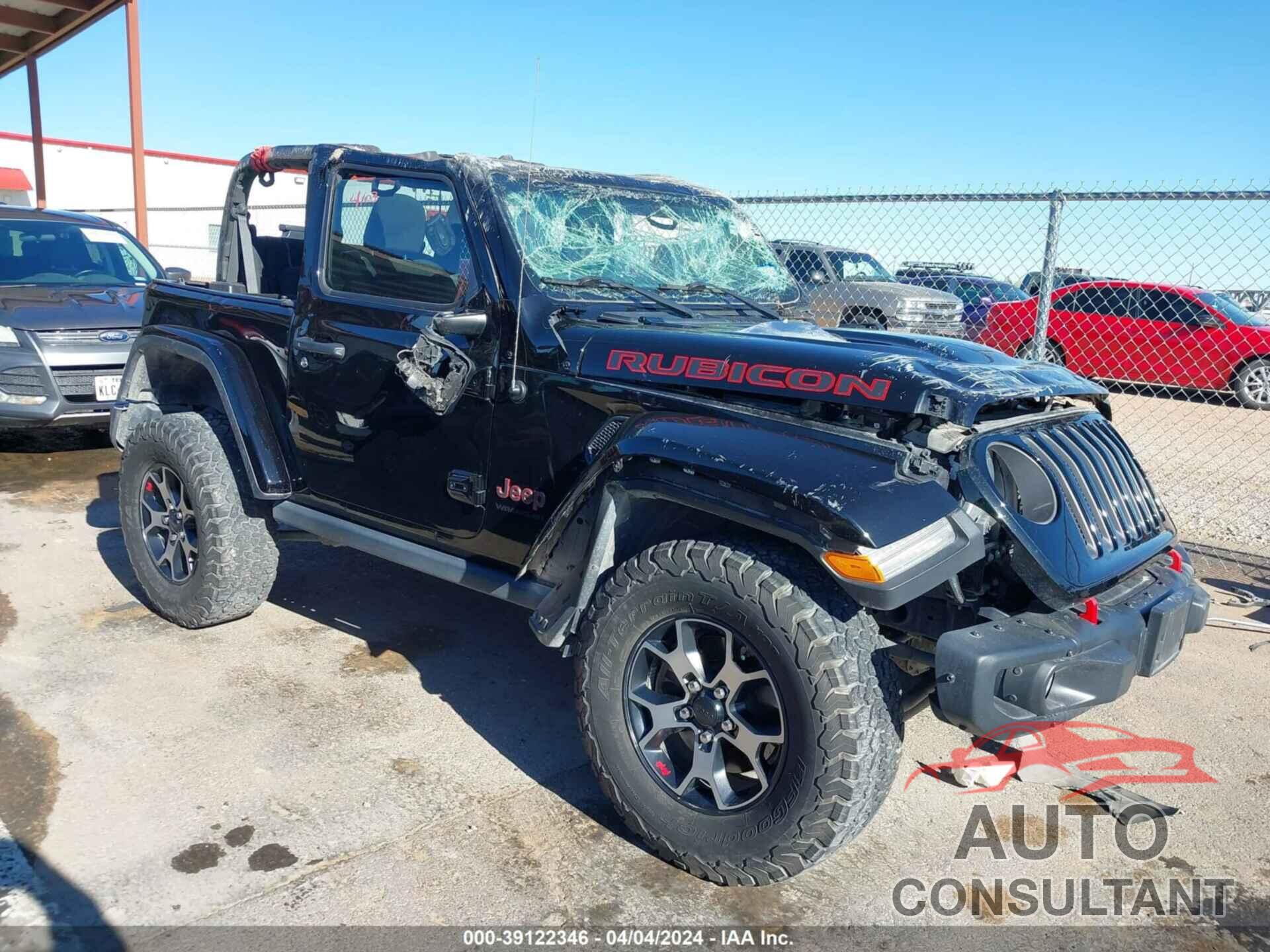 JEEP WRANGLER 2019 - 1C4HJXCN2KW507398
