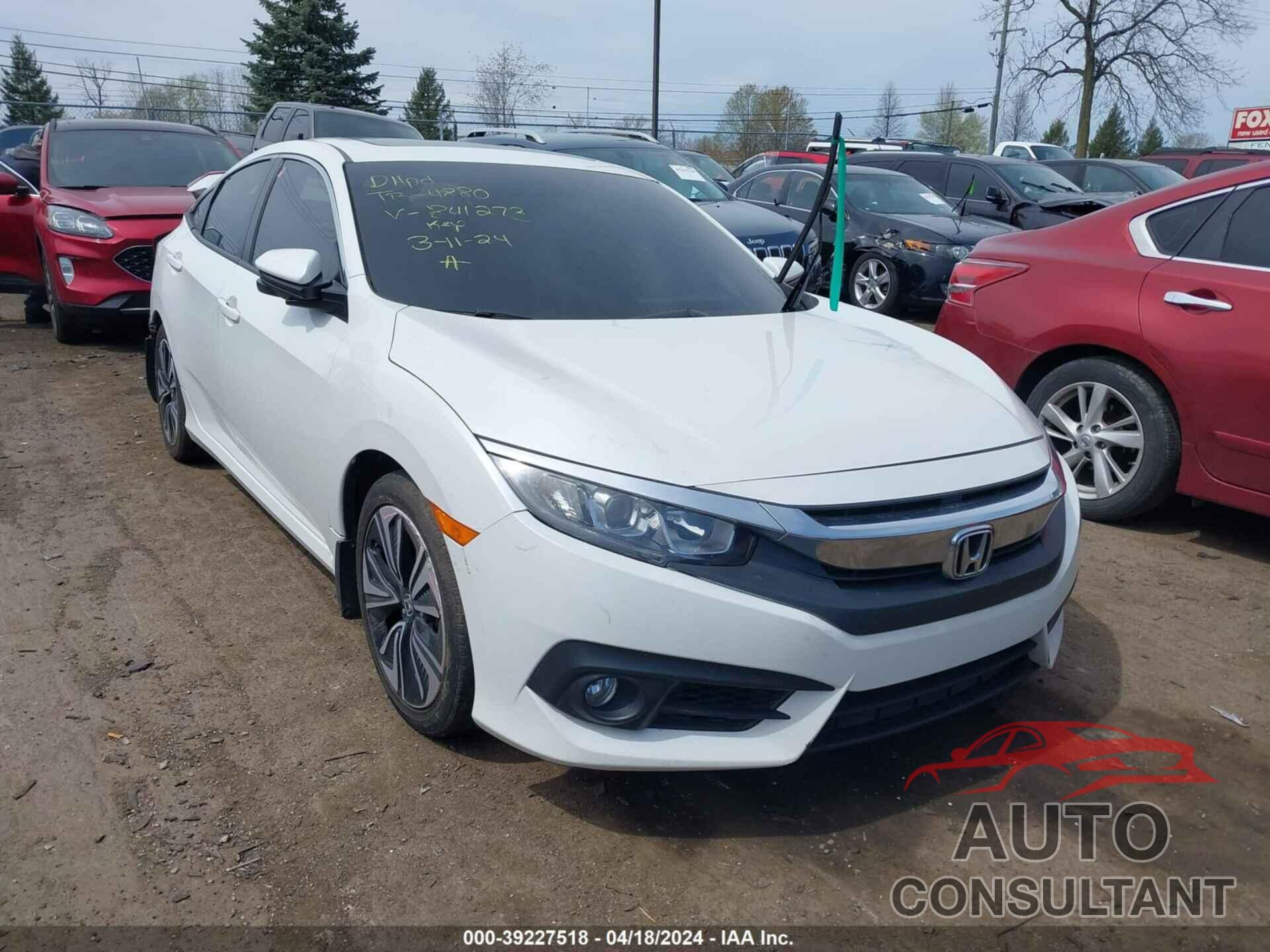 HONDA CIVIC 2017 - 19XFC1F3XHE004729