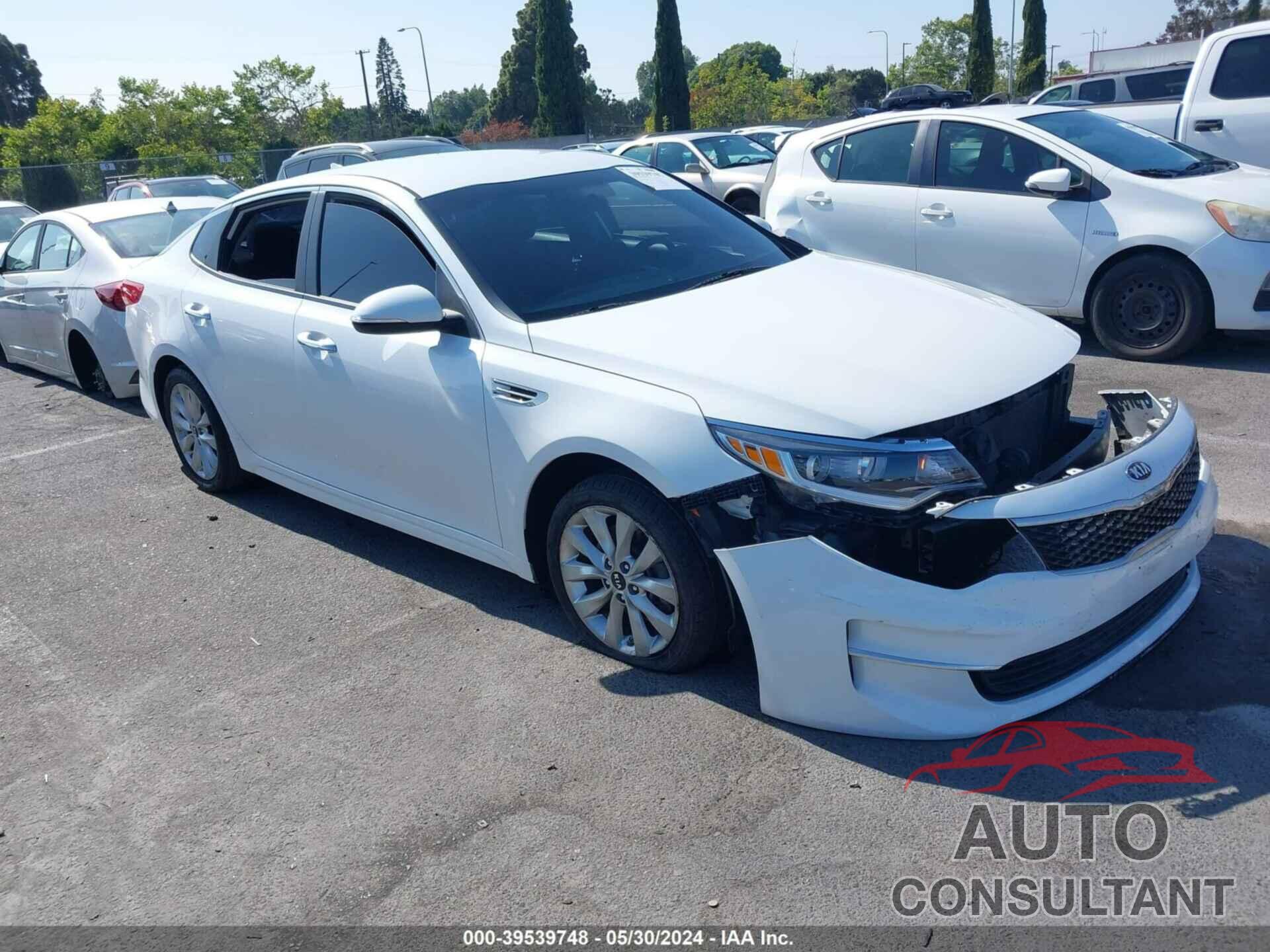 KIA OPTIMA 2017 - 5XXGT4L39HG164506