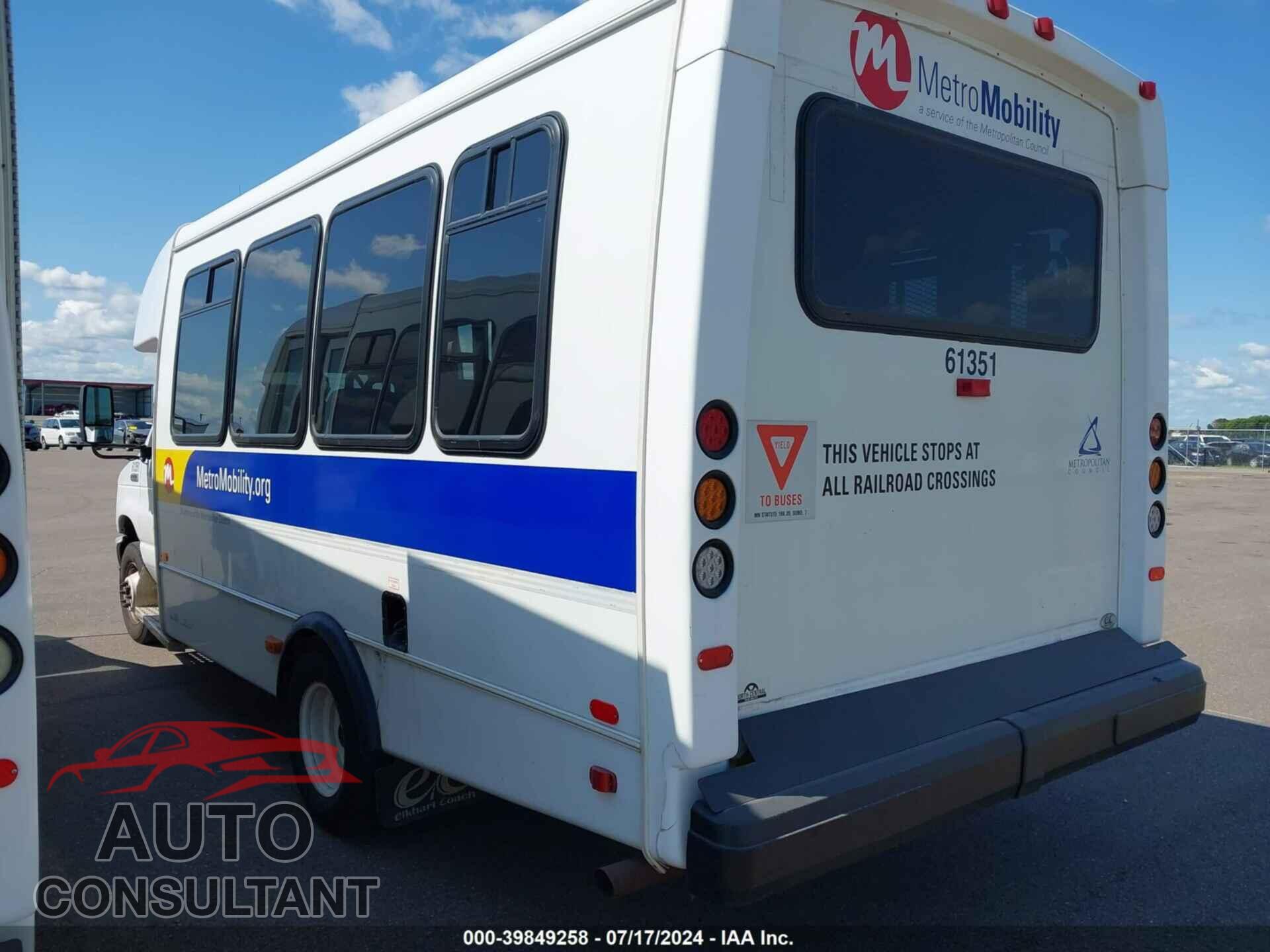 FORD E-450 CUTAWAY 2018 - 1FDFE4FSXJDC33174