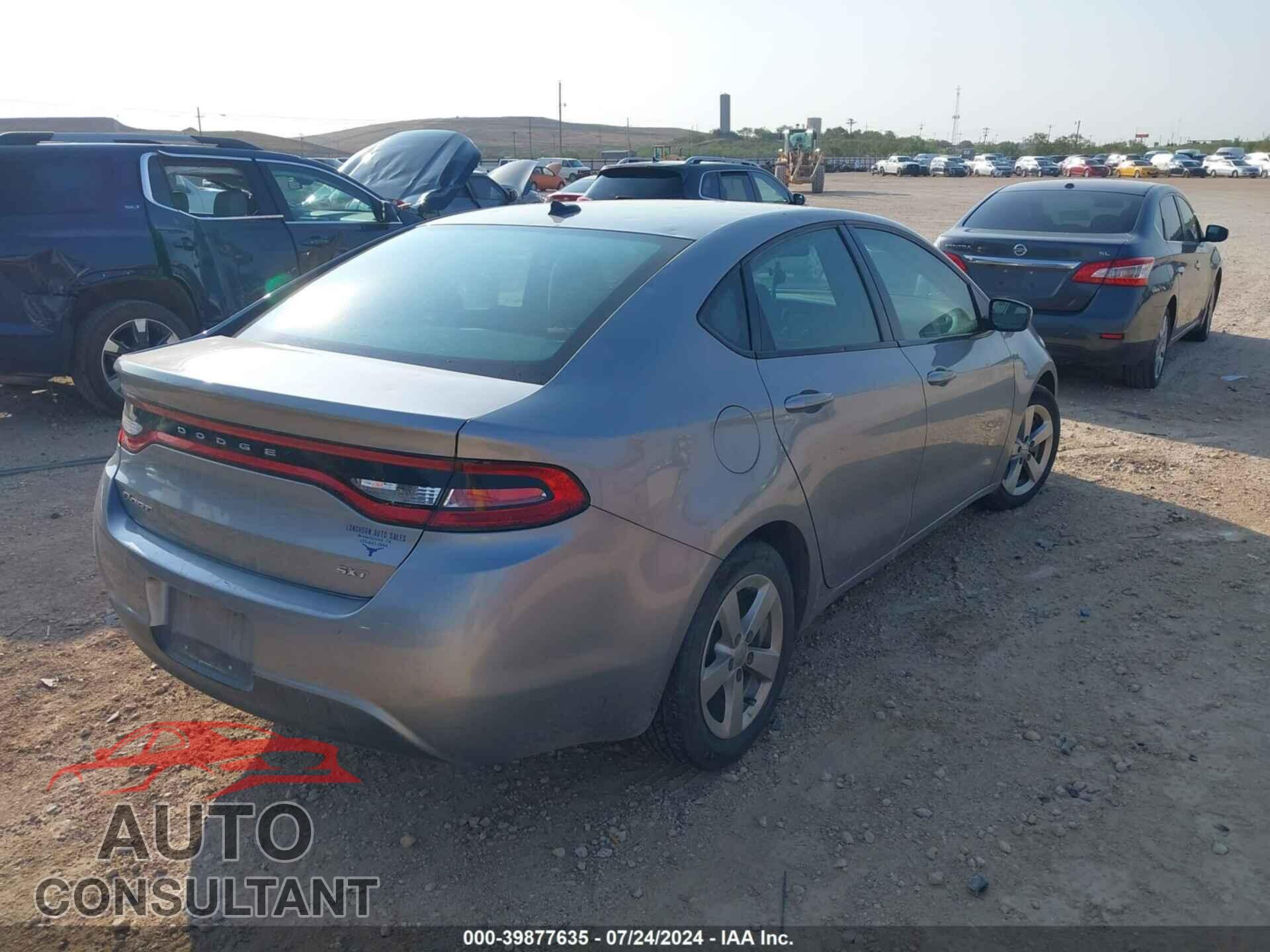 DODGE DART 2016 - 1C3CDFBB3GD764080