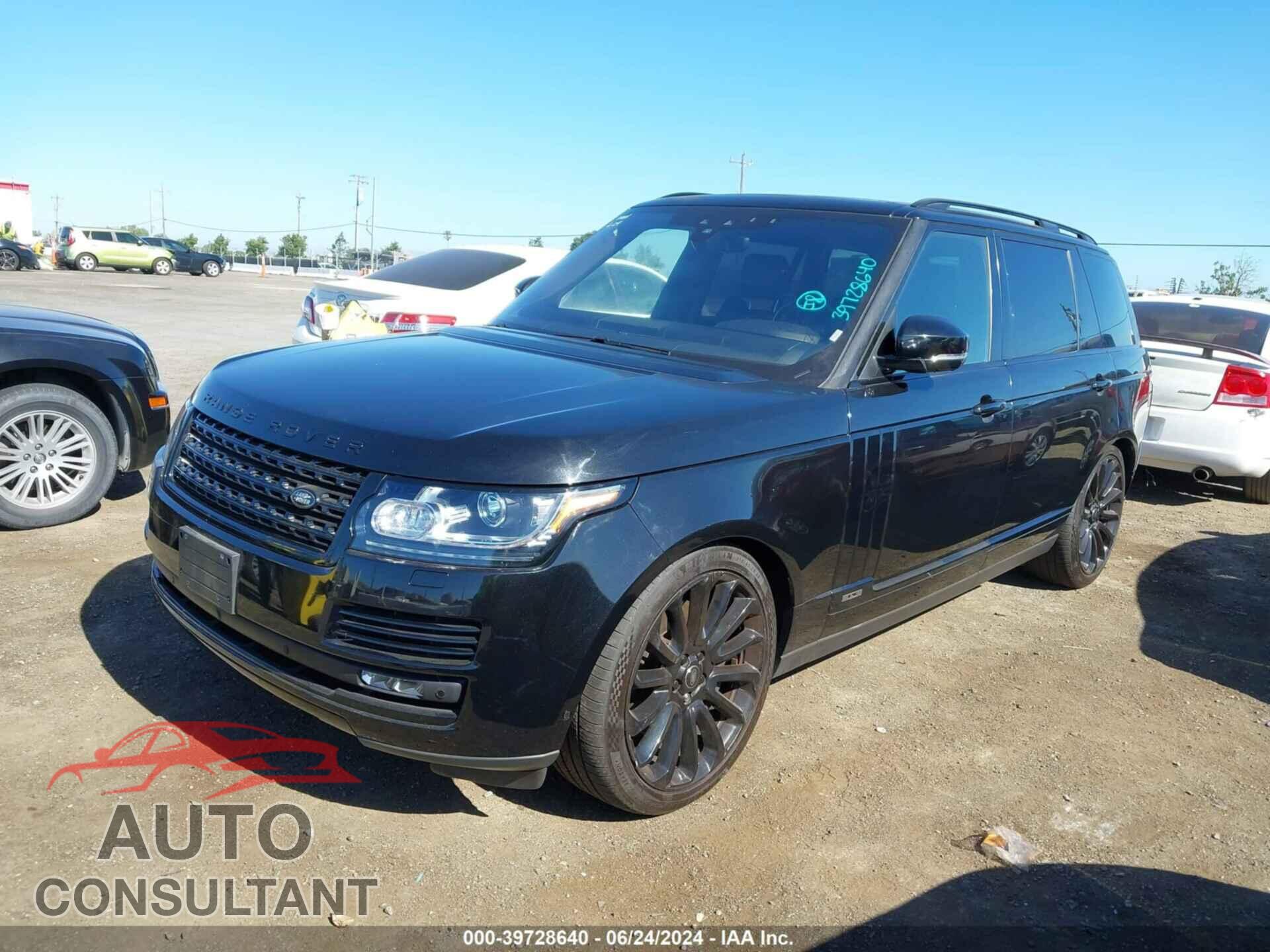 LAND ROVER RANGE ROVER 2017 - SALGS5FE1HA347960