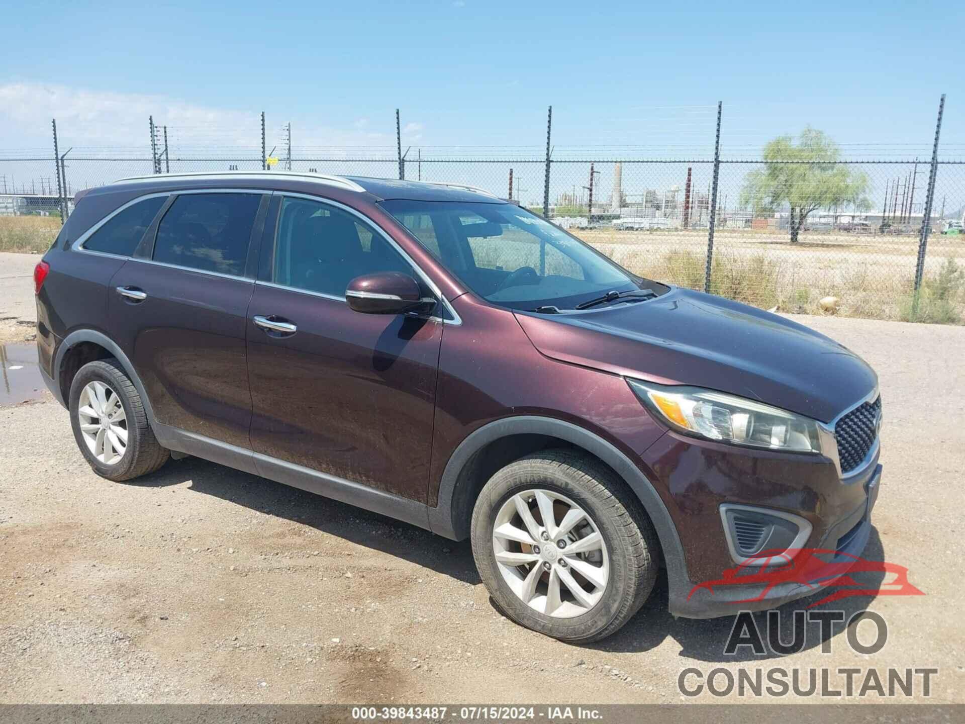 KIA SORENTO 2016 - 5XYPG4A35GG027757