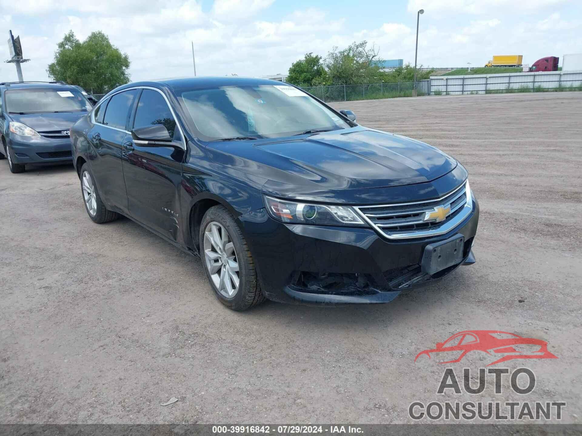 CHEVROLET IMPALA 2016 - 2G1115S31G9127189