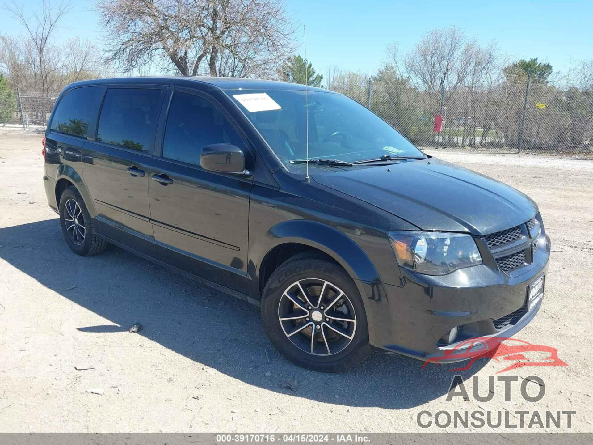 DODGE GRAND CARAVAN 2017 - 2C4RDGCG1HR848824