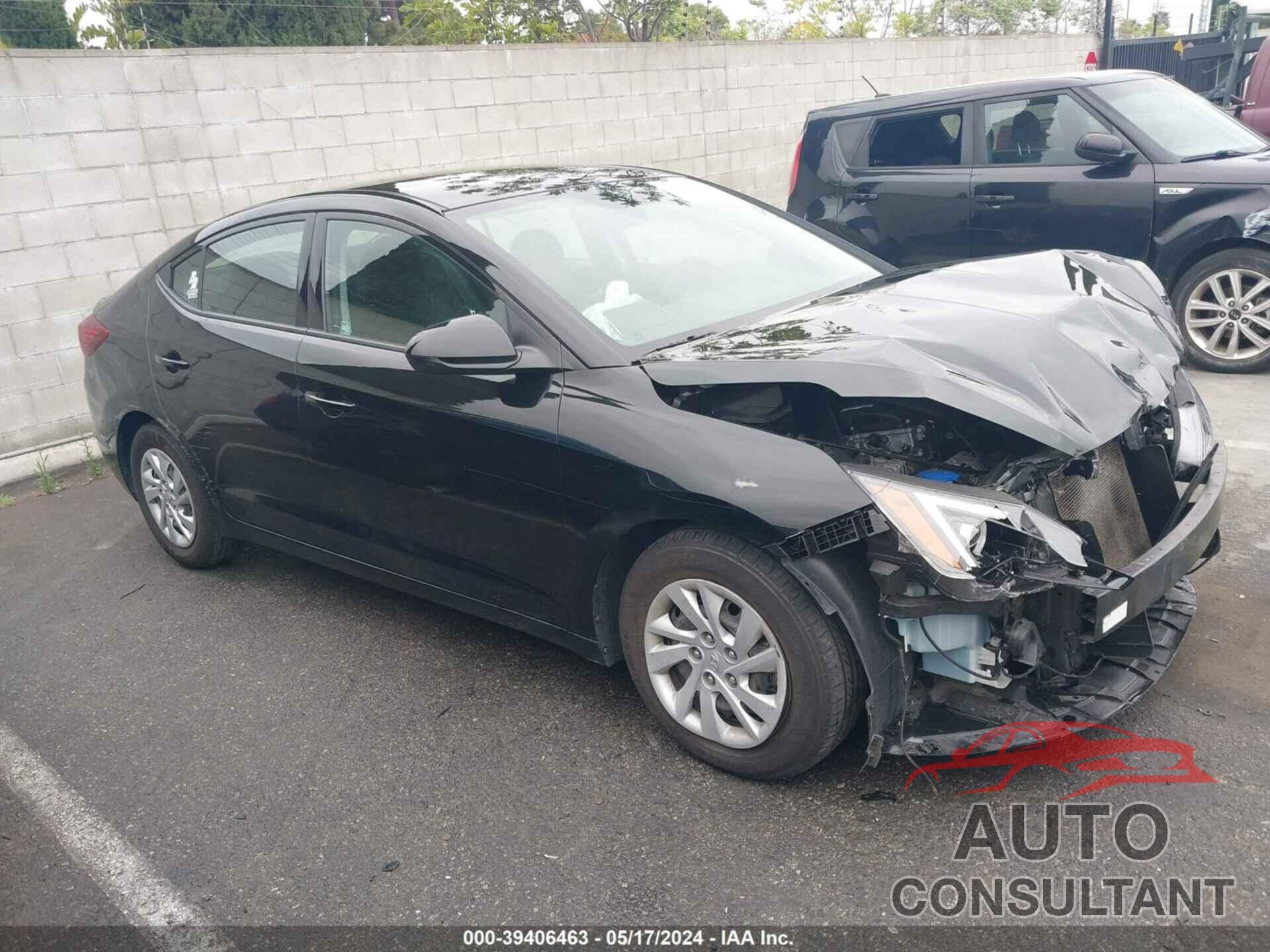 HYUNDAI ELANTRA 2019 - 5NPD74LF7KH436273