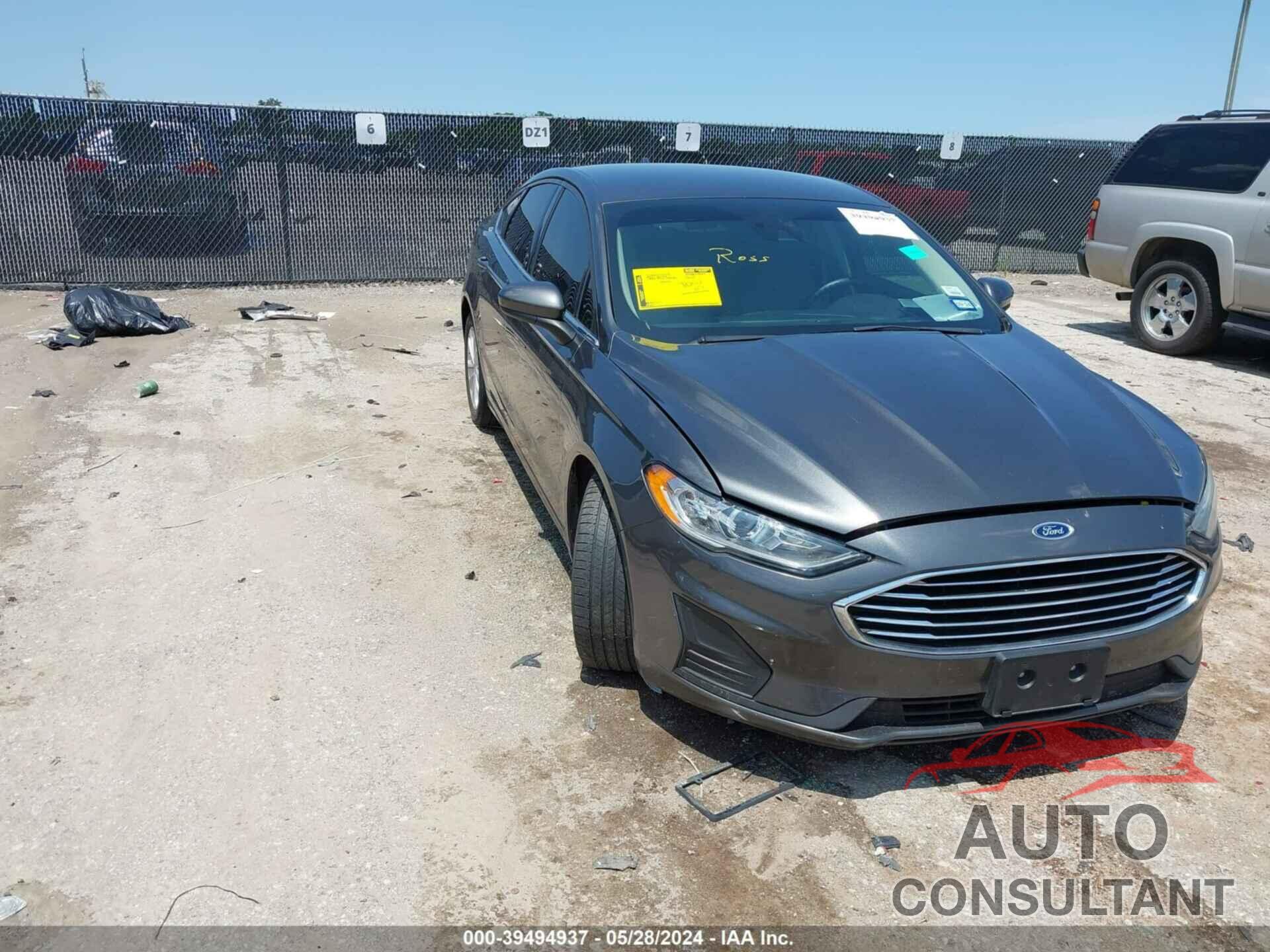 FORD FUSION 2019 - 3FA6P0H72KR218960