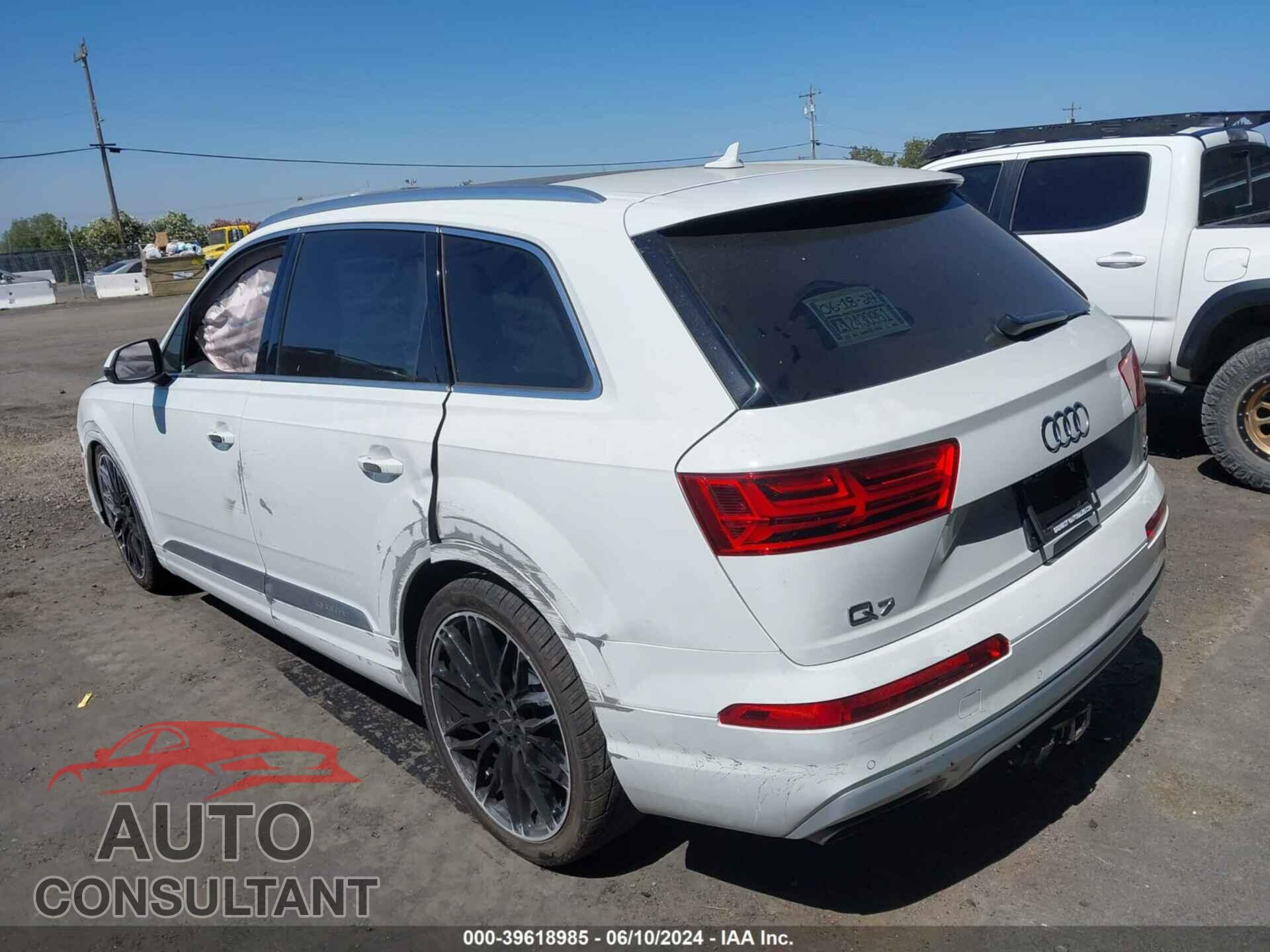 AUDI Q7 2017 - WA1AAAF71HD036712