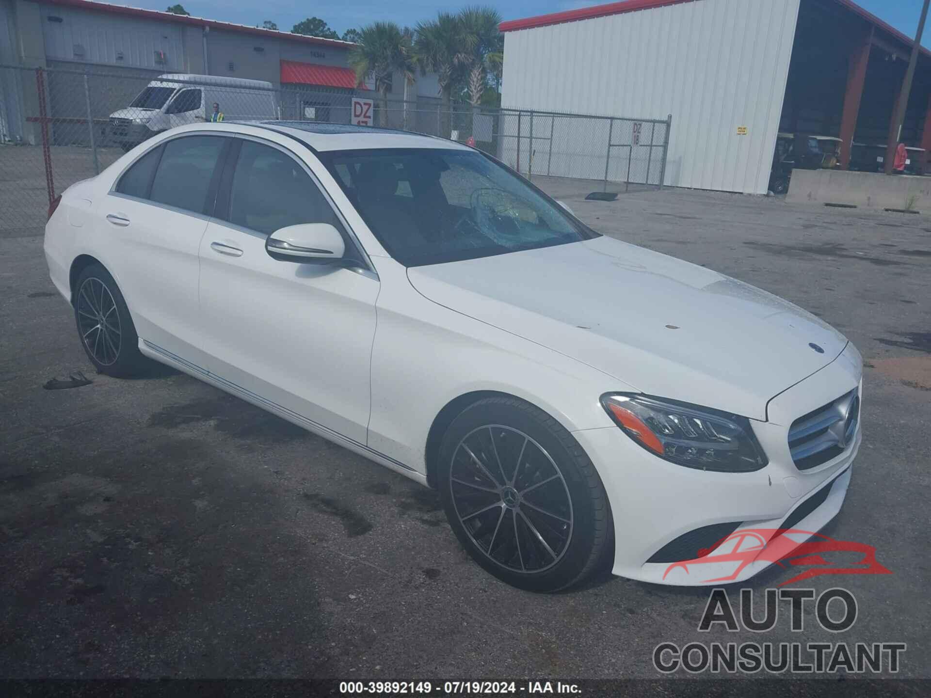 MERCEDES-BENZ C 300 2021 - W1KWF8DBXMR622986