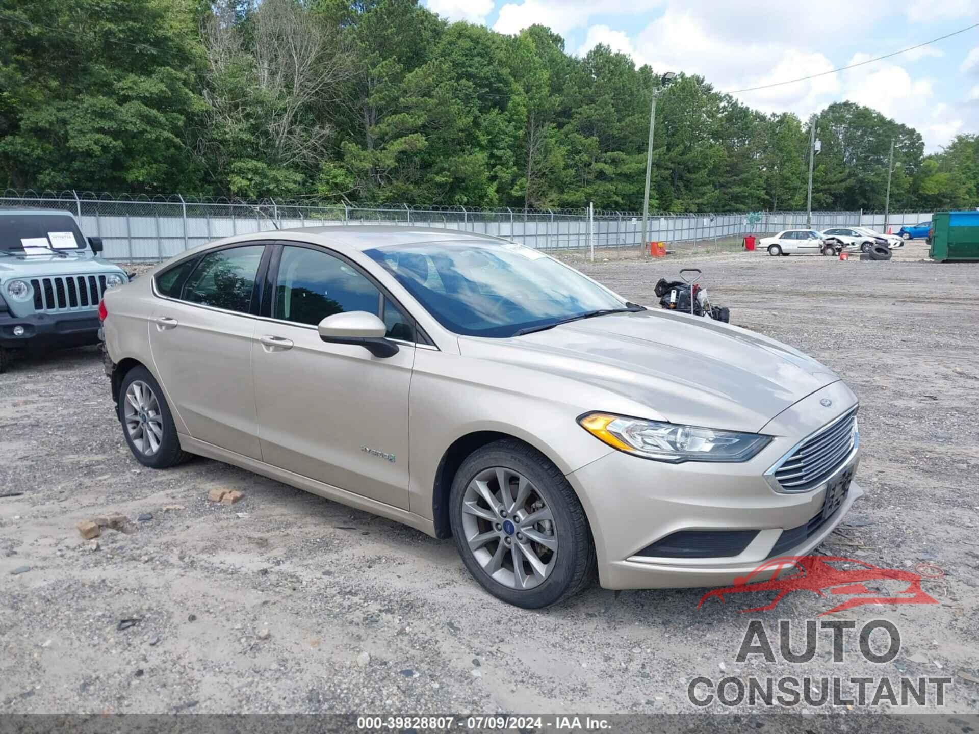 FORD FUSION HYBRID 2017 - 3FA6P0LUXHR344134