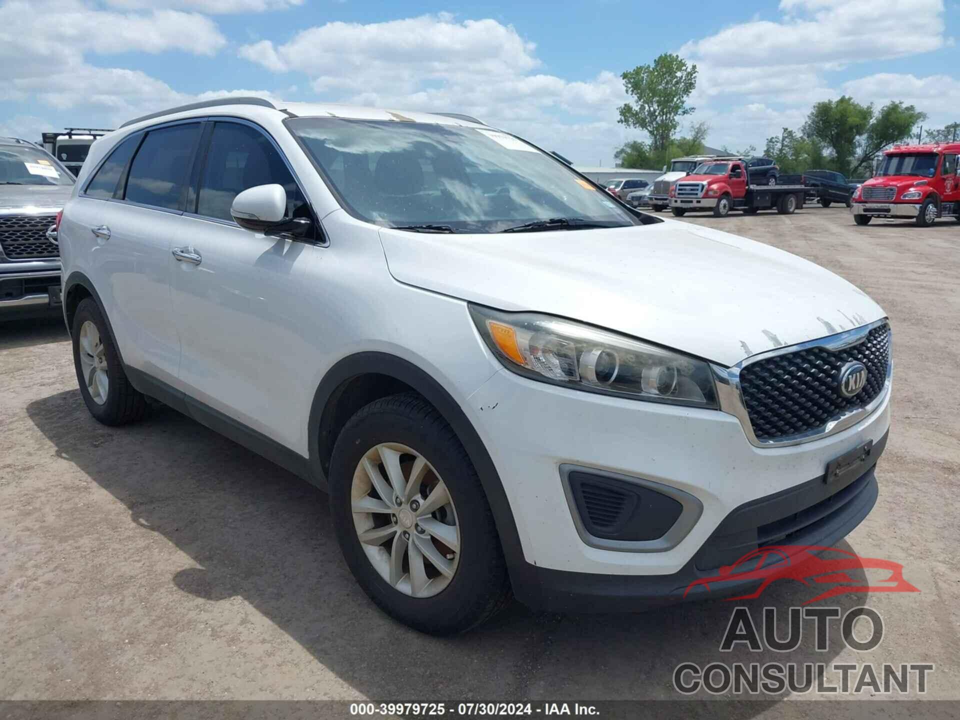 KIA SORENTO 2016 - 5XYPG4A37GG085045