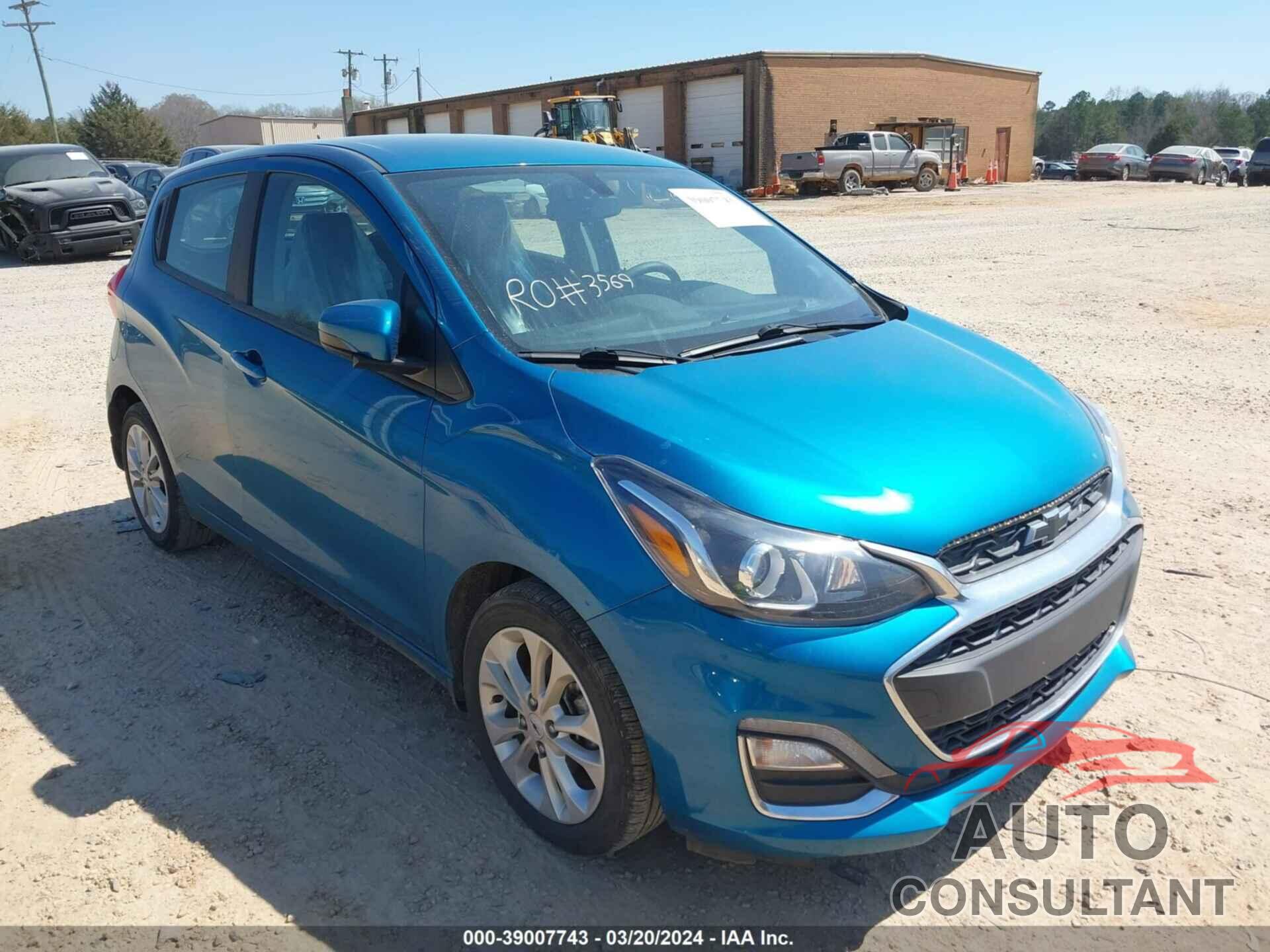 CHEVROLET SPARK 2019 - KL8CD6SA2KC735163