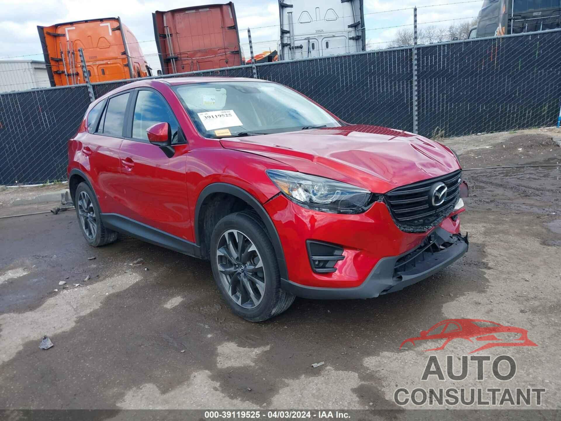 MAZDA CX-5 2016 - JM3KE4DY3G0734876