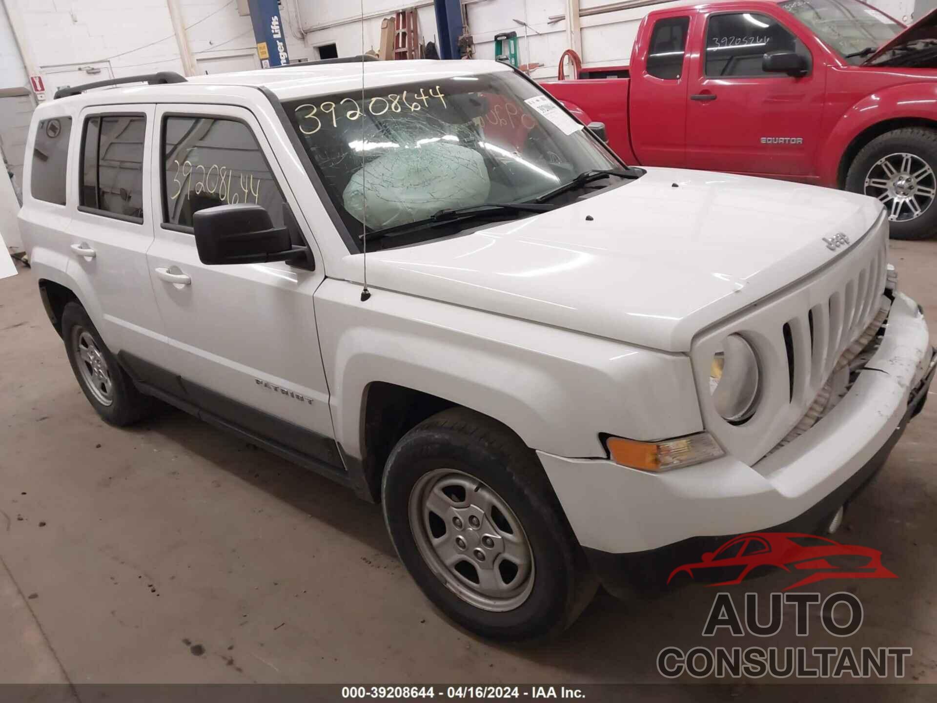 JEEP PATRIOT 2016 - 1C4NJPBA5GD812138