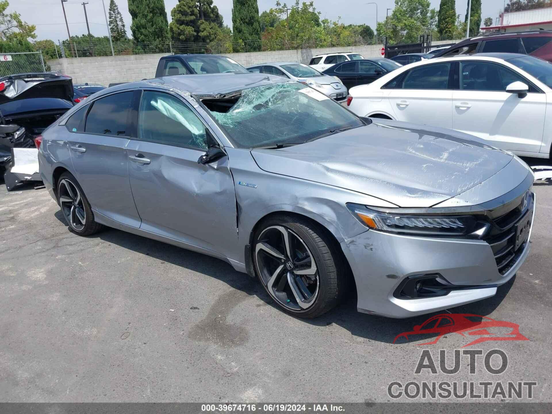 HONDA ACCORD 2022 - 1HGCV3F2XNA004326