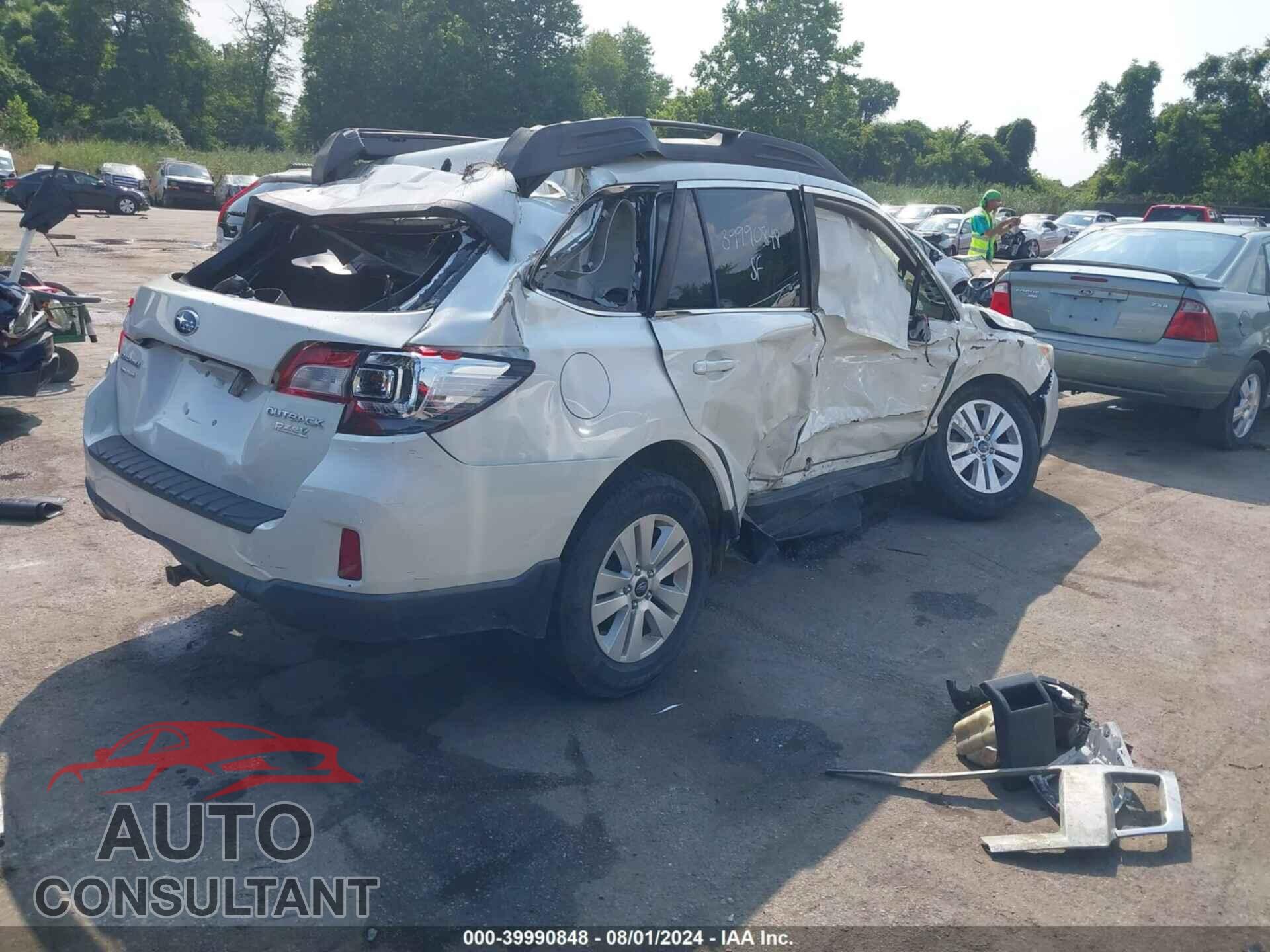 SUBARU OUTBACK 2017 - 4S4BSAHC4H3332892