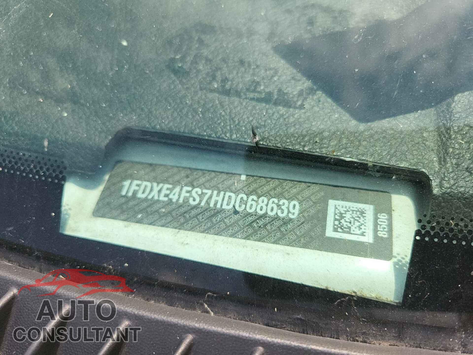 FORD ECONOLINE 2017 - 1FDXE4FS7HDC68639